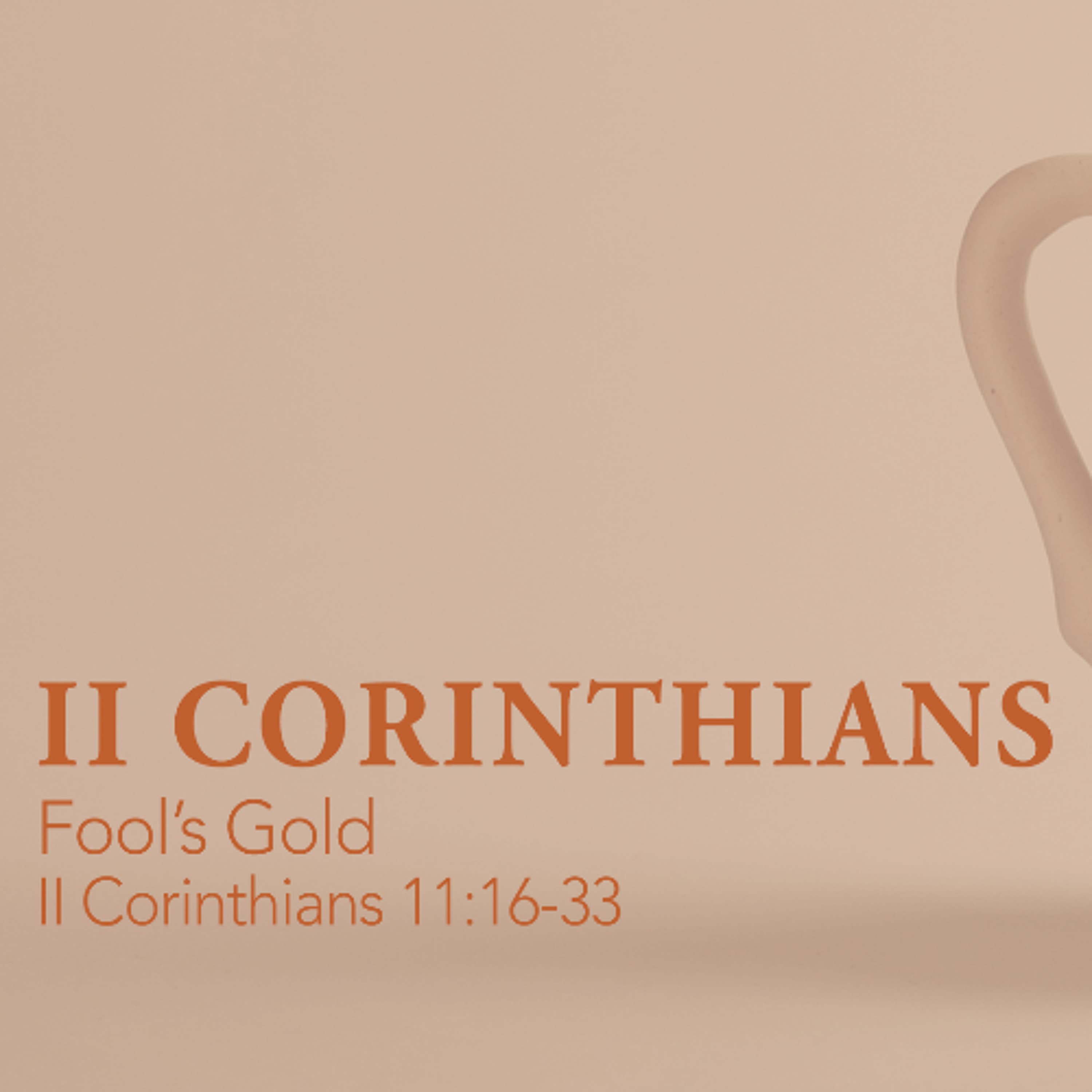 Fool's Gold - West Park Baptist Church - Sermons cover