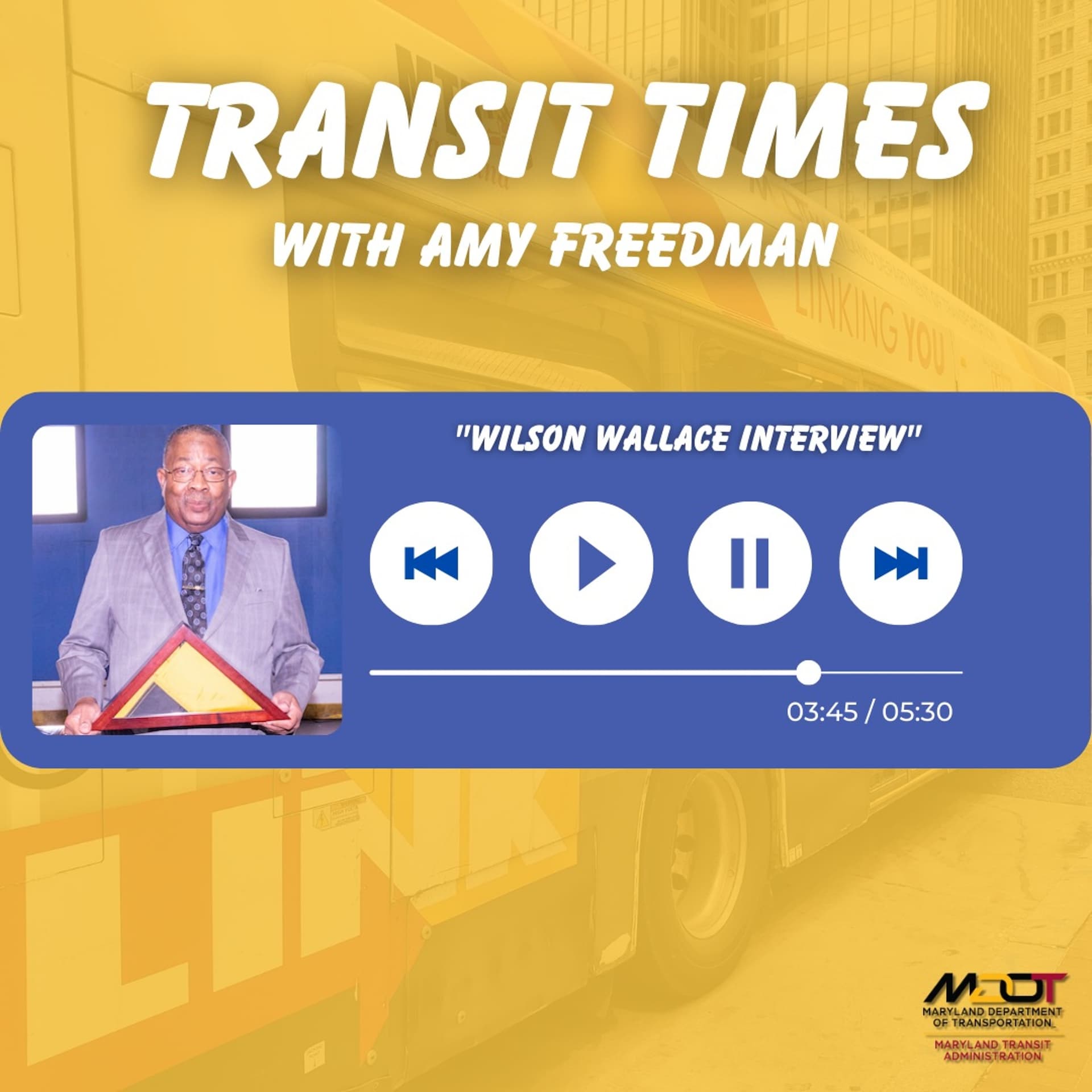 Metro 40 Years Wilson Wallace — Maryland Transit Times cover