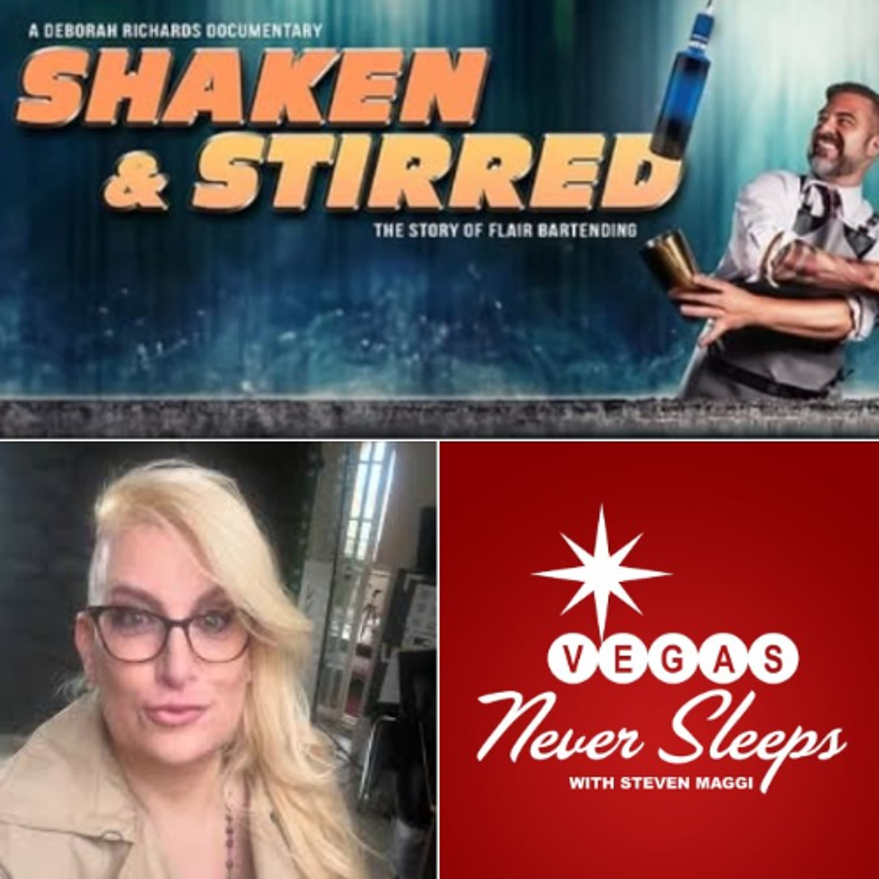 "Shaken and Stirred" - The Complete Deborah Richards Interview - Vegas Never Sleeps cover