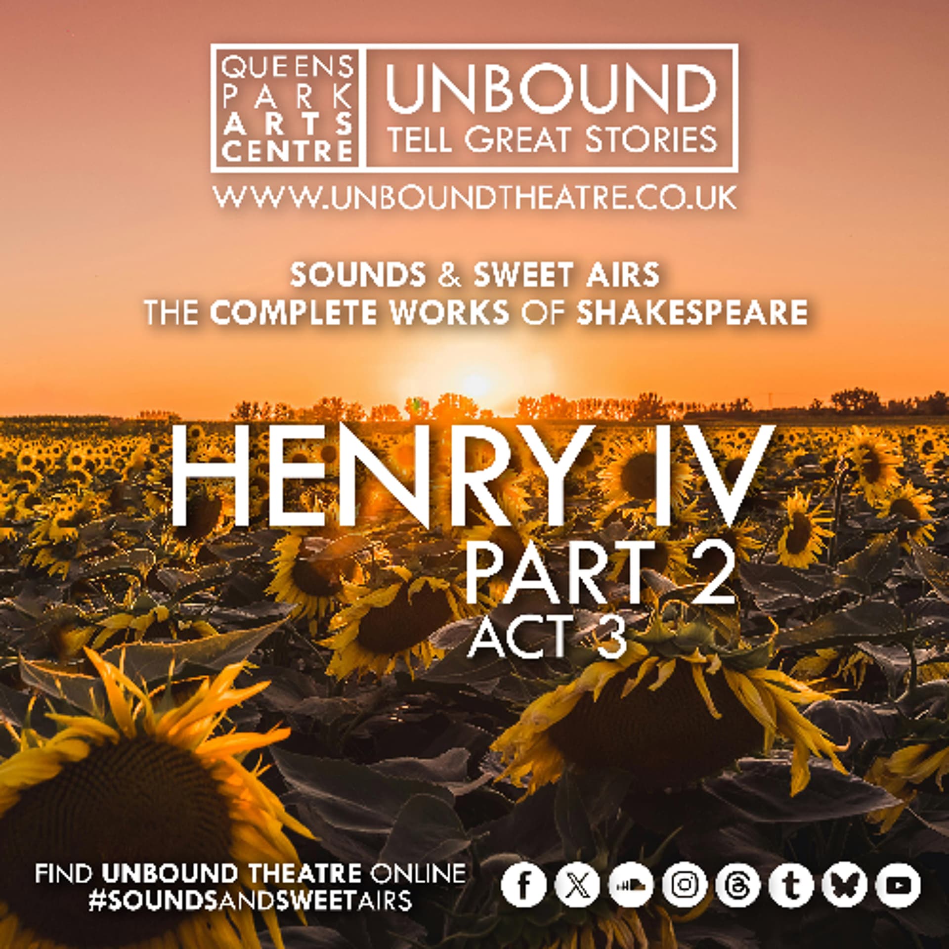 'Henry IV, Part 2' (Act 3) - Unbound Theatre cover