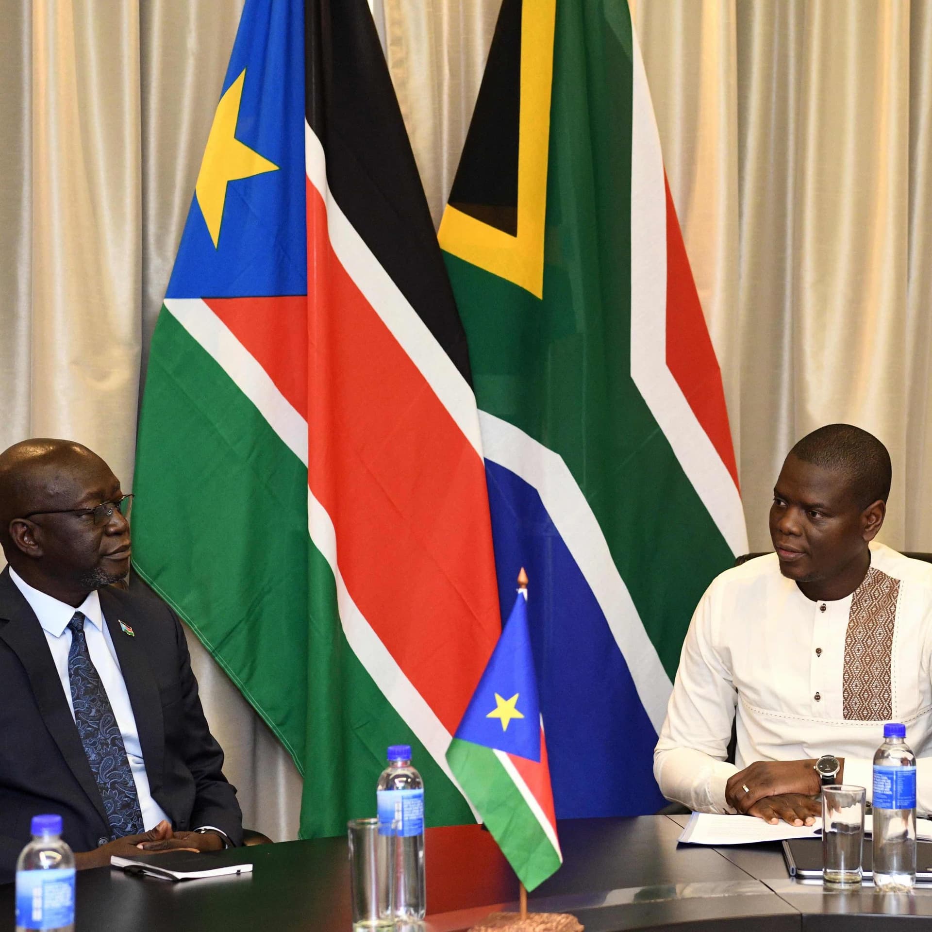 Interview -  Minister Ronald Lamola & Minister Africano Mande Gedima - UbuntuRadioZA cover