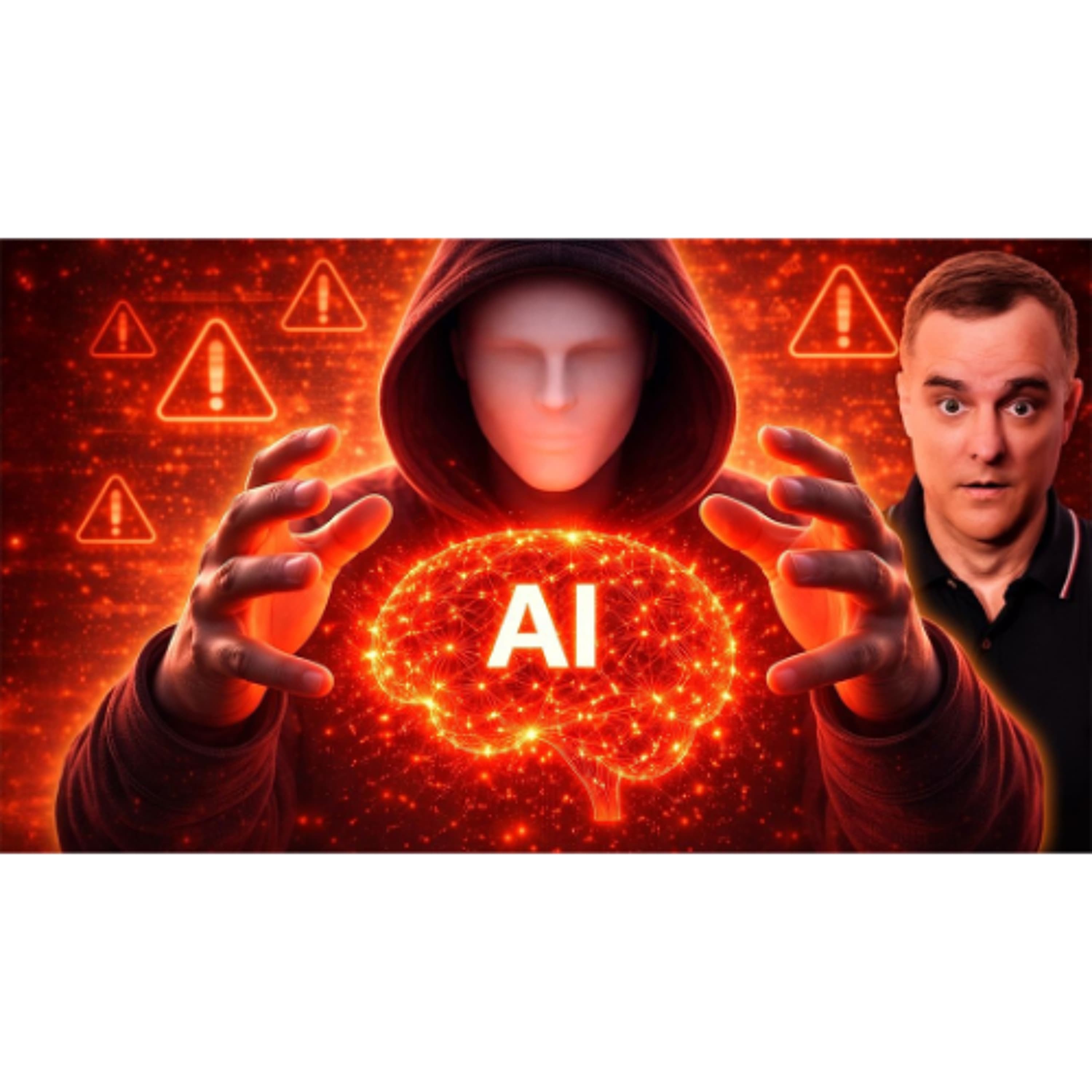 #562: Warning and demo: It's possible to Prompt Engineer Malware - David Bombal cover