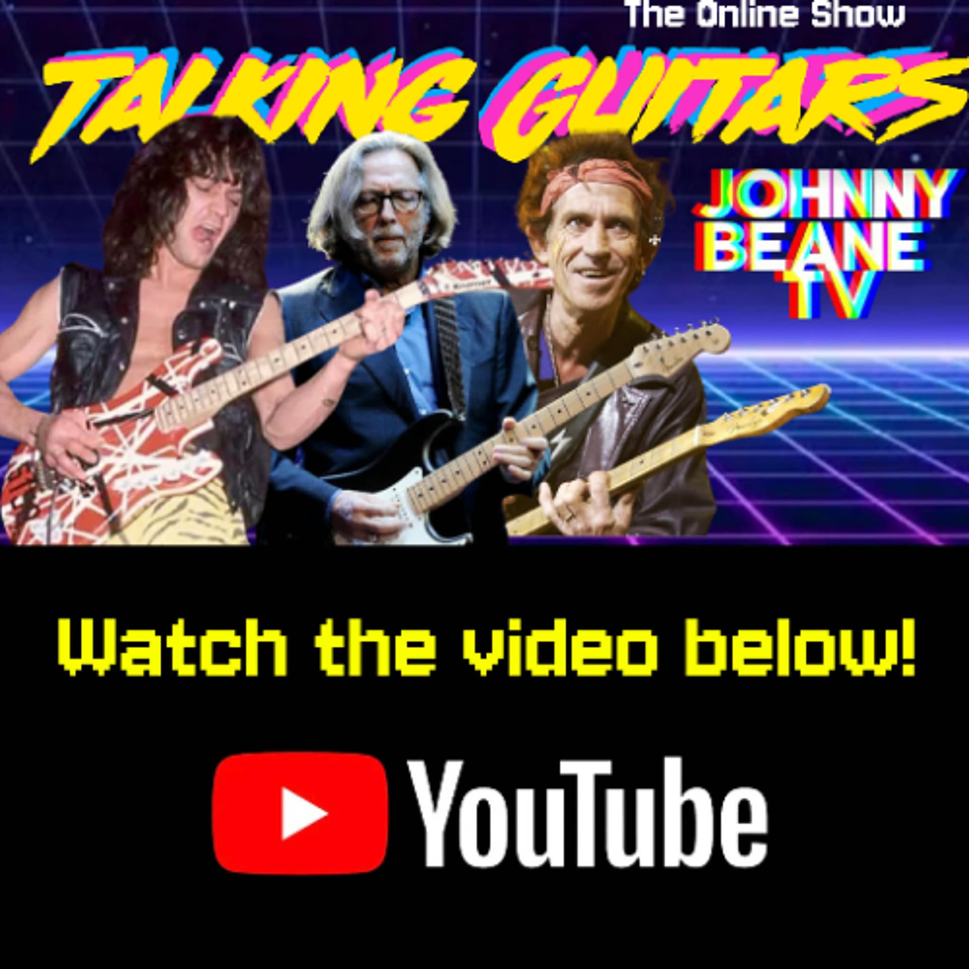 Legendary Guitars at Auction: Eddie Van Halen, Eric Clapton & Keith Richards! - The Johnny Beane Podcast cover
