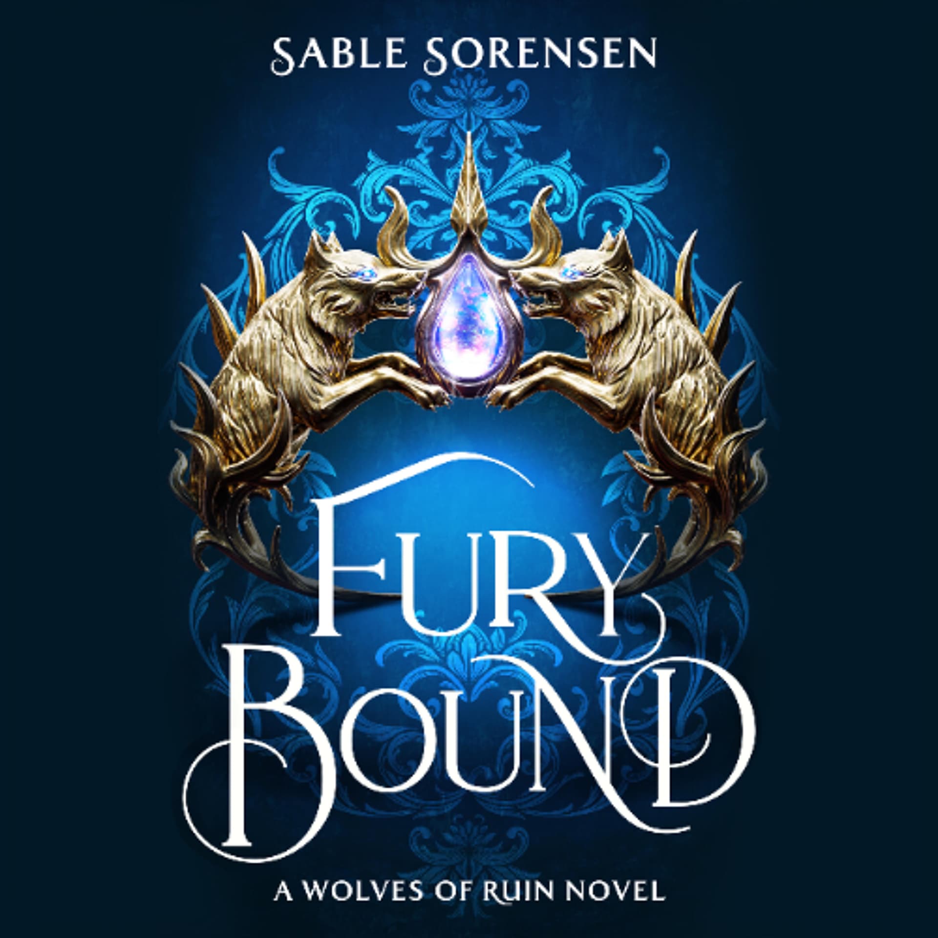Fury Bound by Sable Sorensen Read by Avery Caris and Gabriel Michael - Book Friends Forever cover