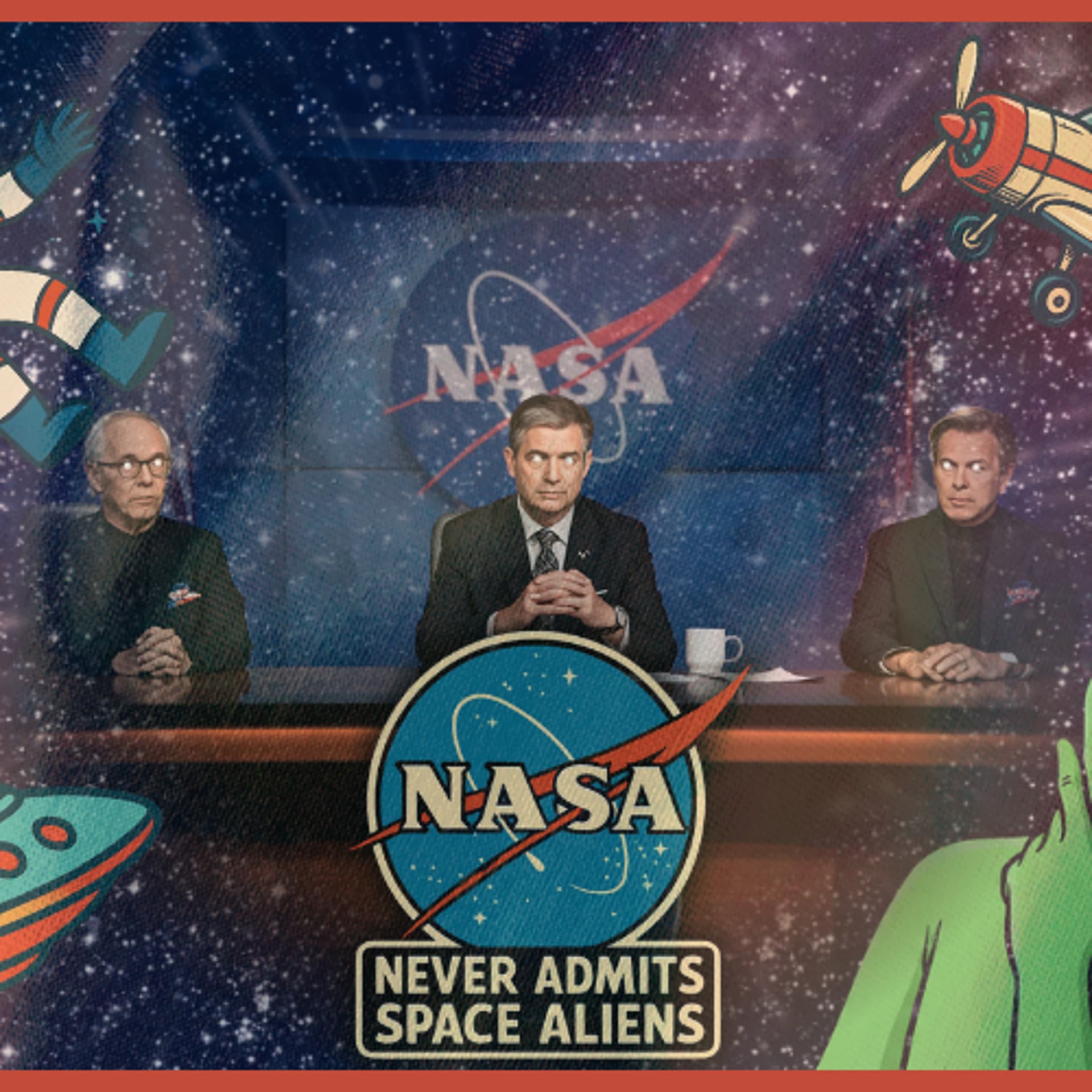 Ground Zero Preview - NASA NEVER ADMITS SPACE ALIENS — Ground Zero Media cover