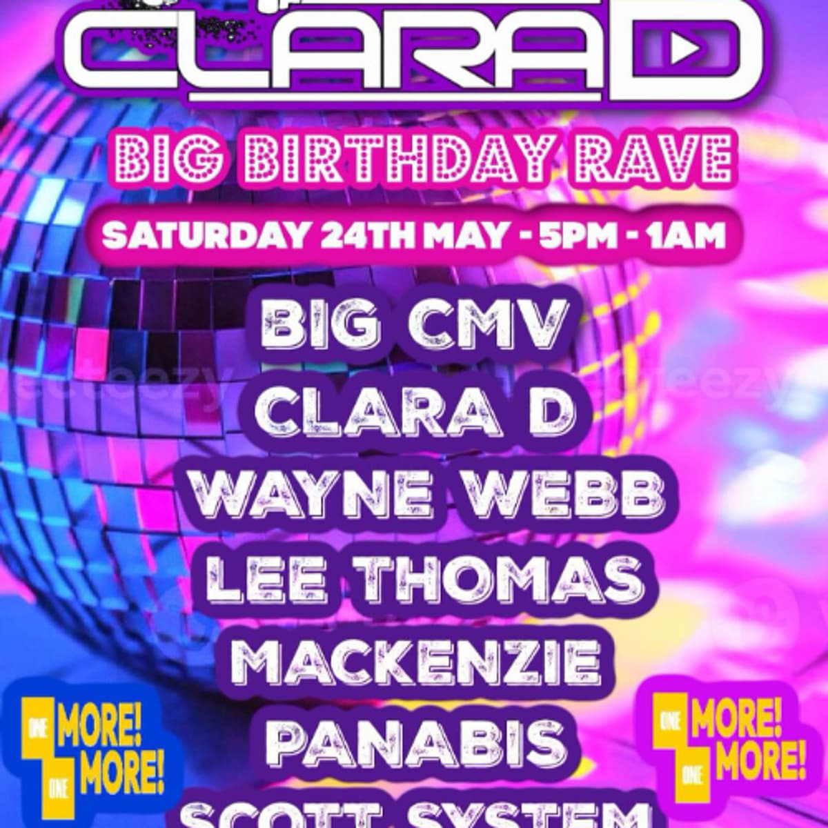 Clara D BDAY Bash Set (UBAR) WAV - Lee Thomas - Podcasts - Radio cover