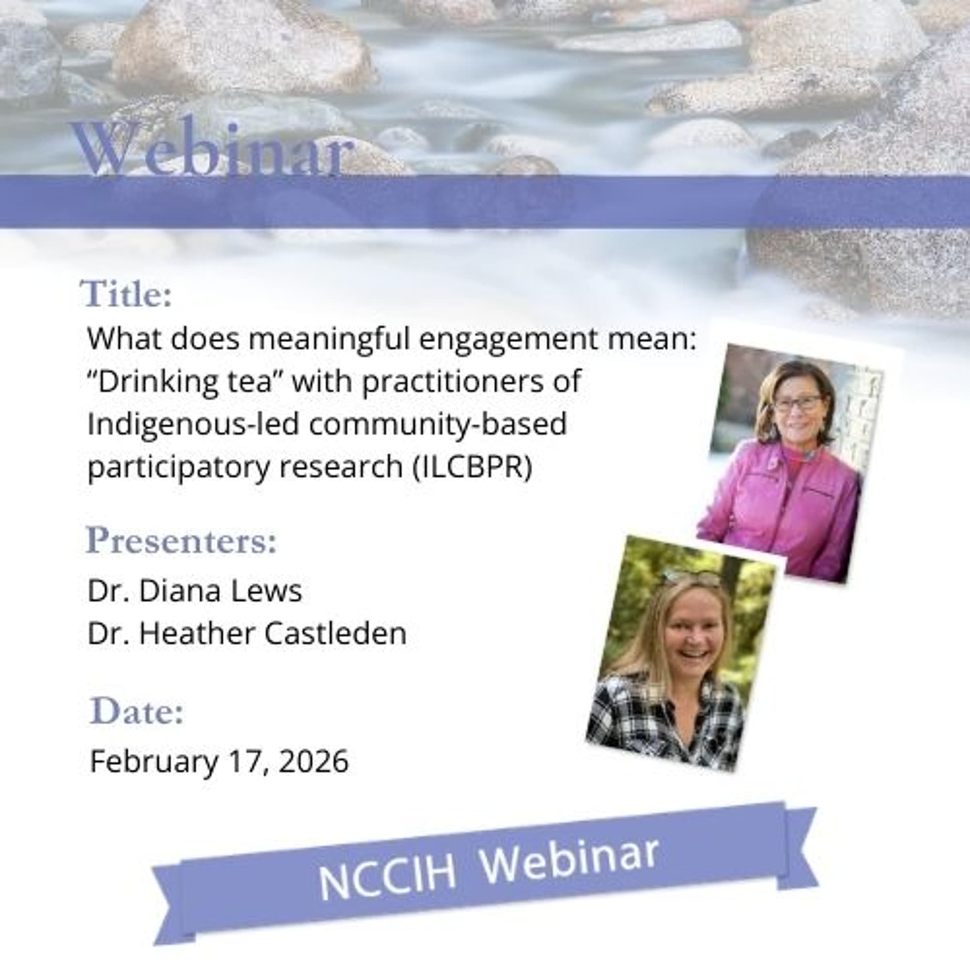 NCCIH Webinar -  What does meaningful engagement mean - Voices from the Field cover