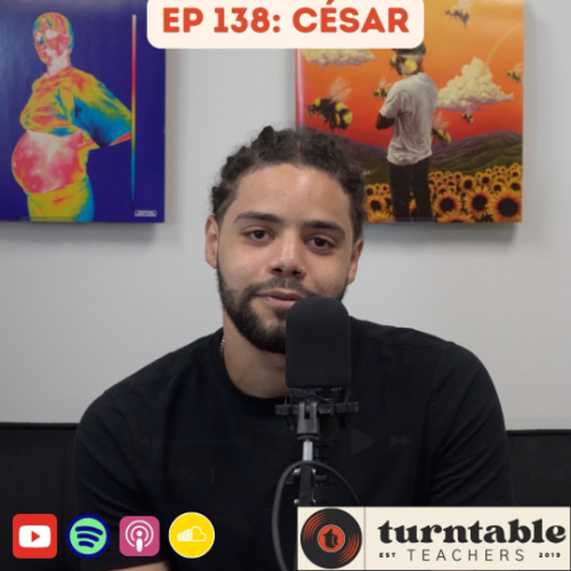 Guest Speaker Ep. 138: César - Turntable Teachers cover