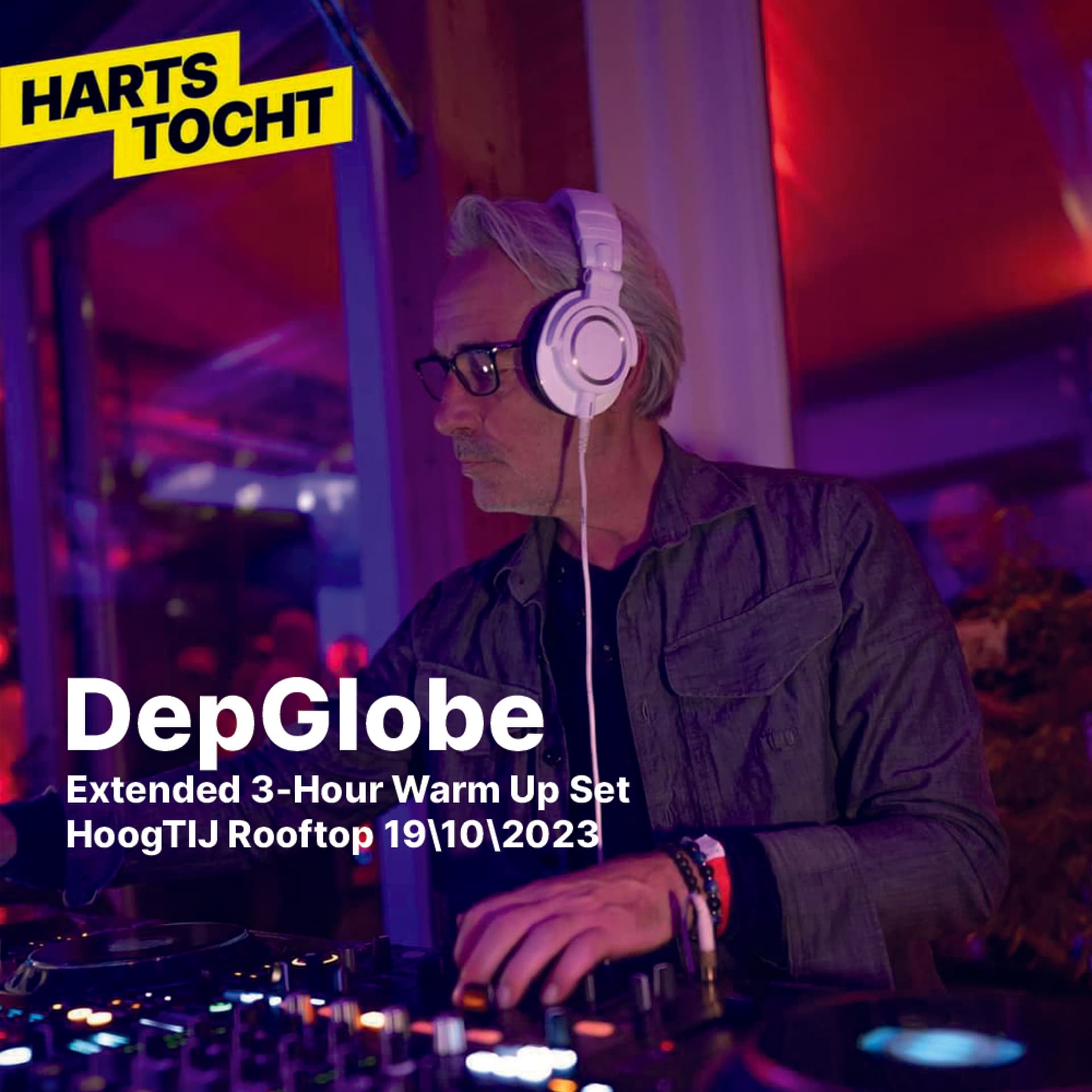 Extended 3-Hour Warm Up Set during Hartstocht Rooftop ADE 2023 (NES252) - DepGlobe cover