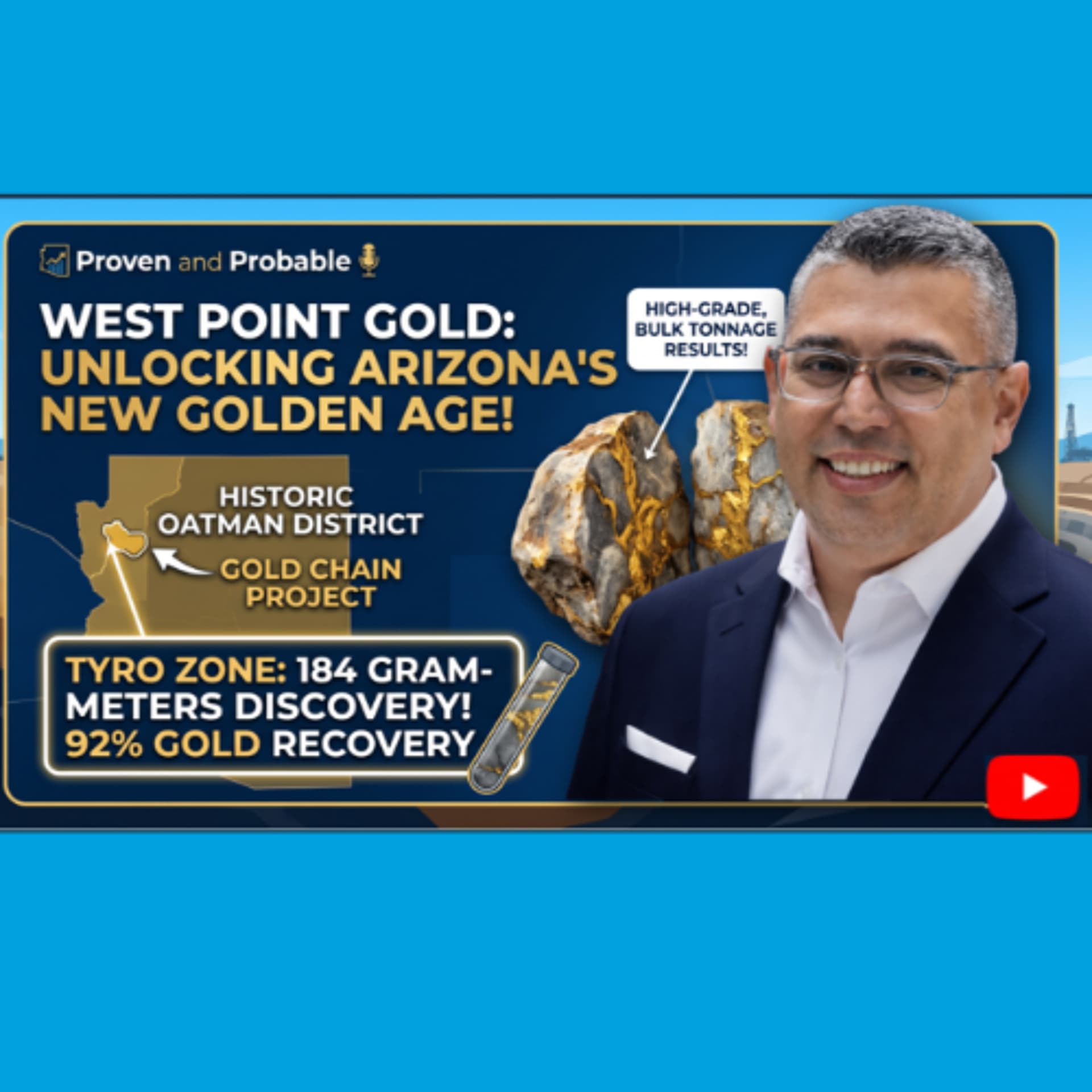 West Point Gold: The 184 Gram-Meter 'Home Run' Explained by CEO - Proven and Probable cover