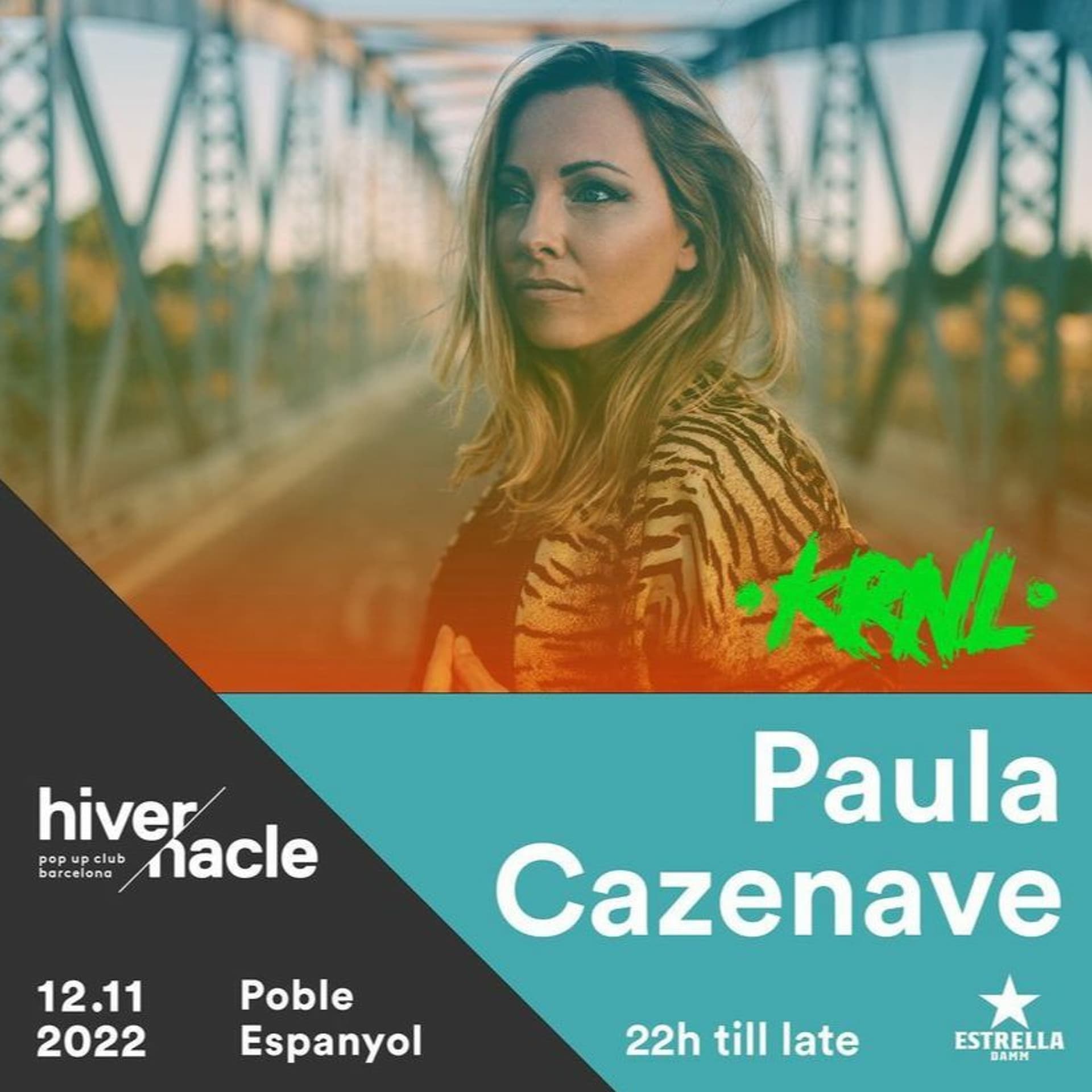 Paula Cazenave @ Hivernacle BCN (12-11-2022) - Paula Cazenave cover