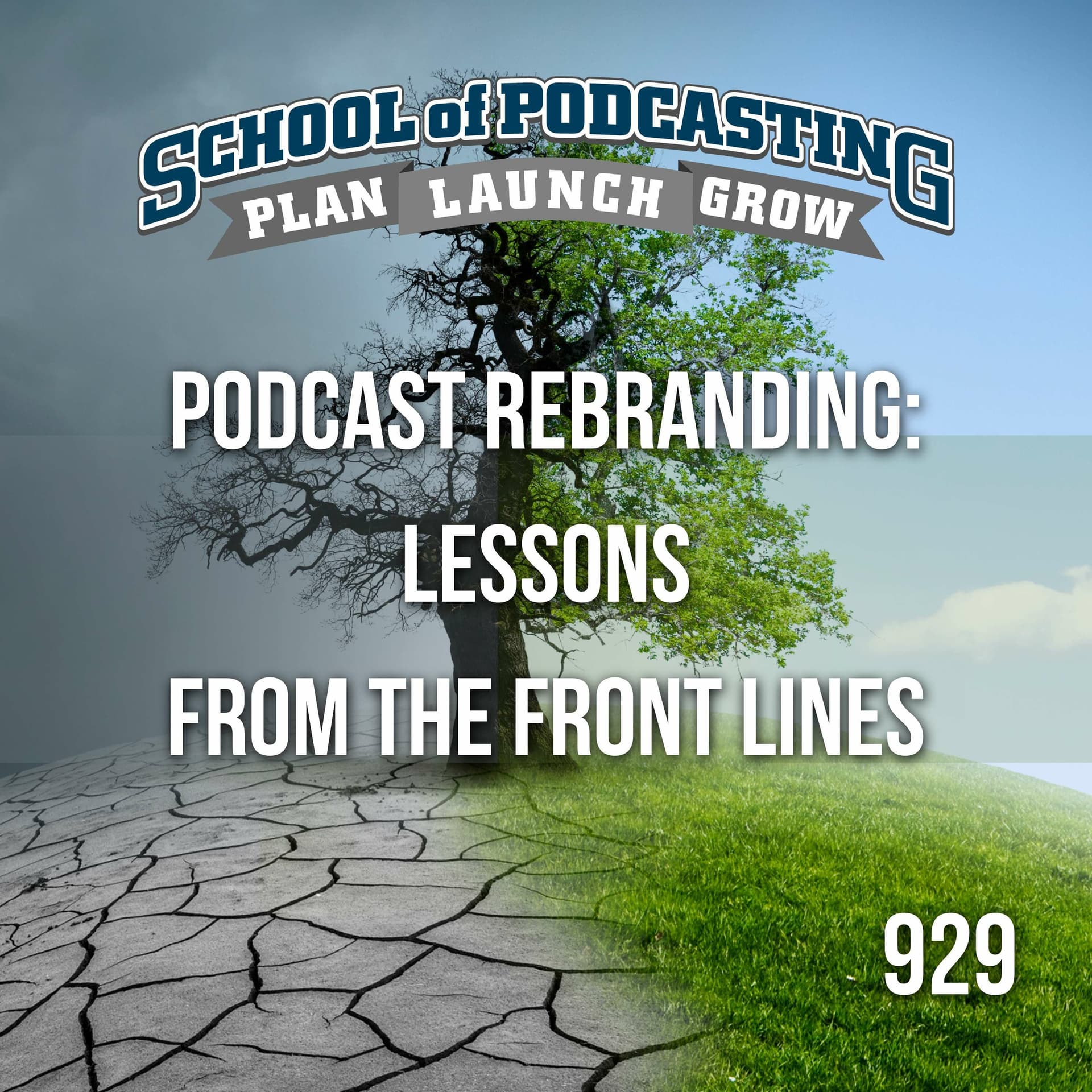 Mastering Podcast Rebranding: Lessons from the Front Lines - podcastcoach cover