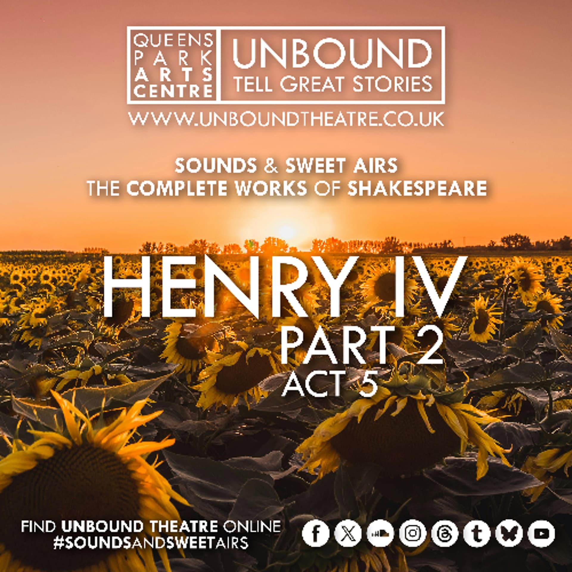 'Henry IV, Part 2' (Act 5) - Unbound Theatre cover