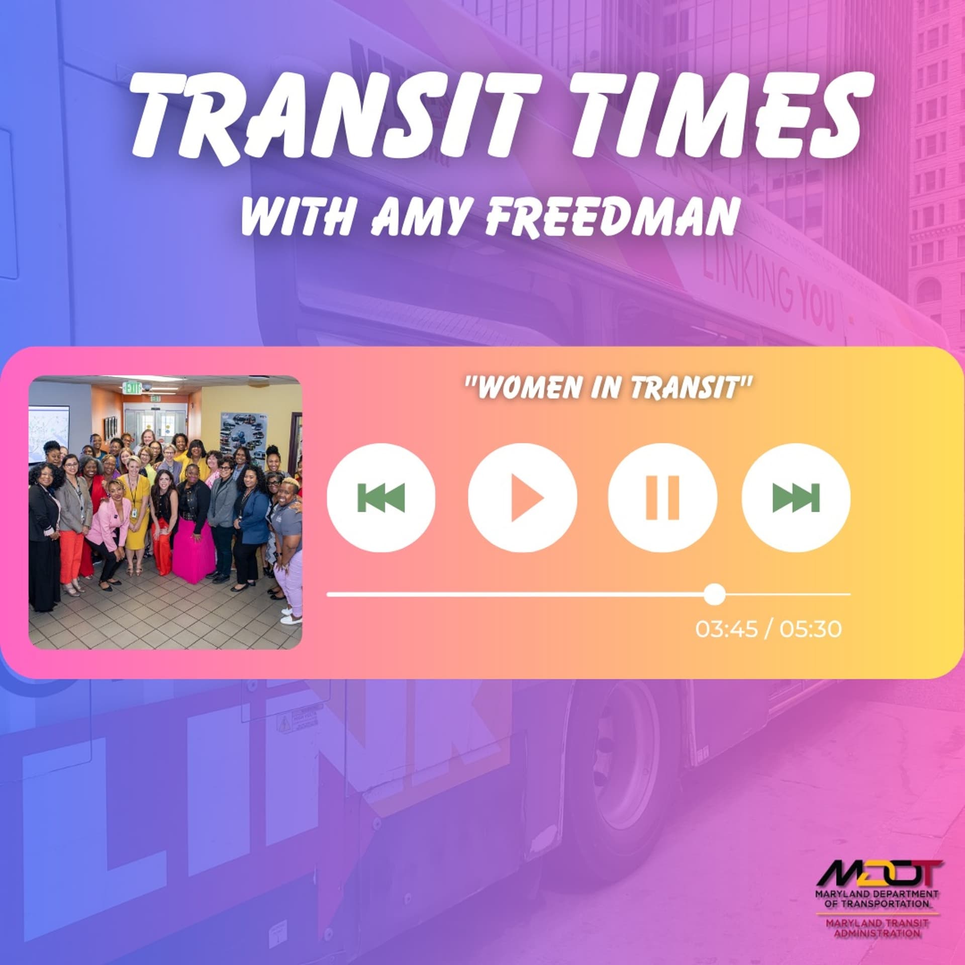 Transit Times (Women in Transit) — Maryland Transit Times cover