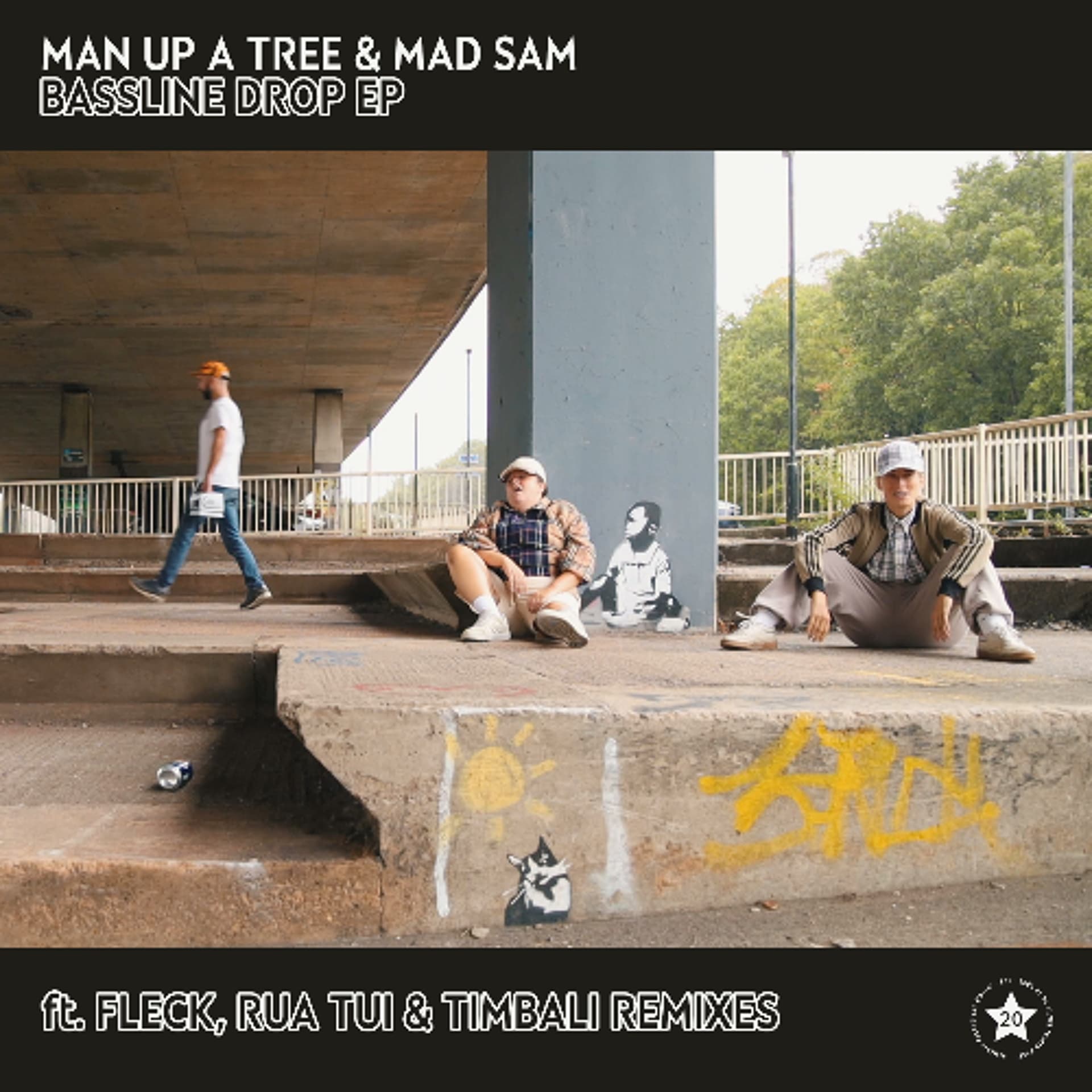 Man Up A Tree & Mad Sam - Bassline Drop - Timbali  Remix - Nemesis Recordings Podcast cover