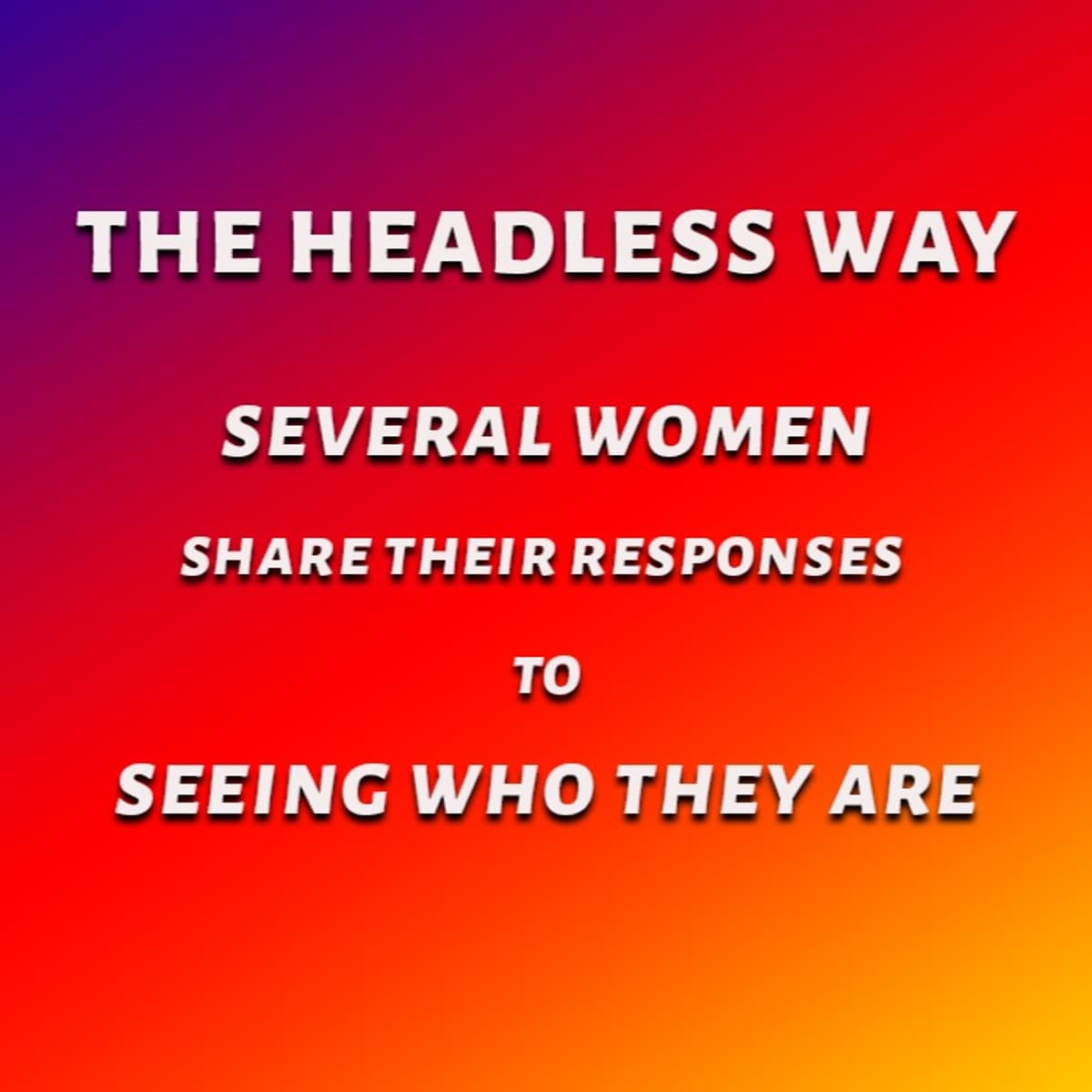 Women's Zoom Audio May 2020 - Headless way community cover