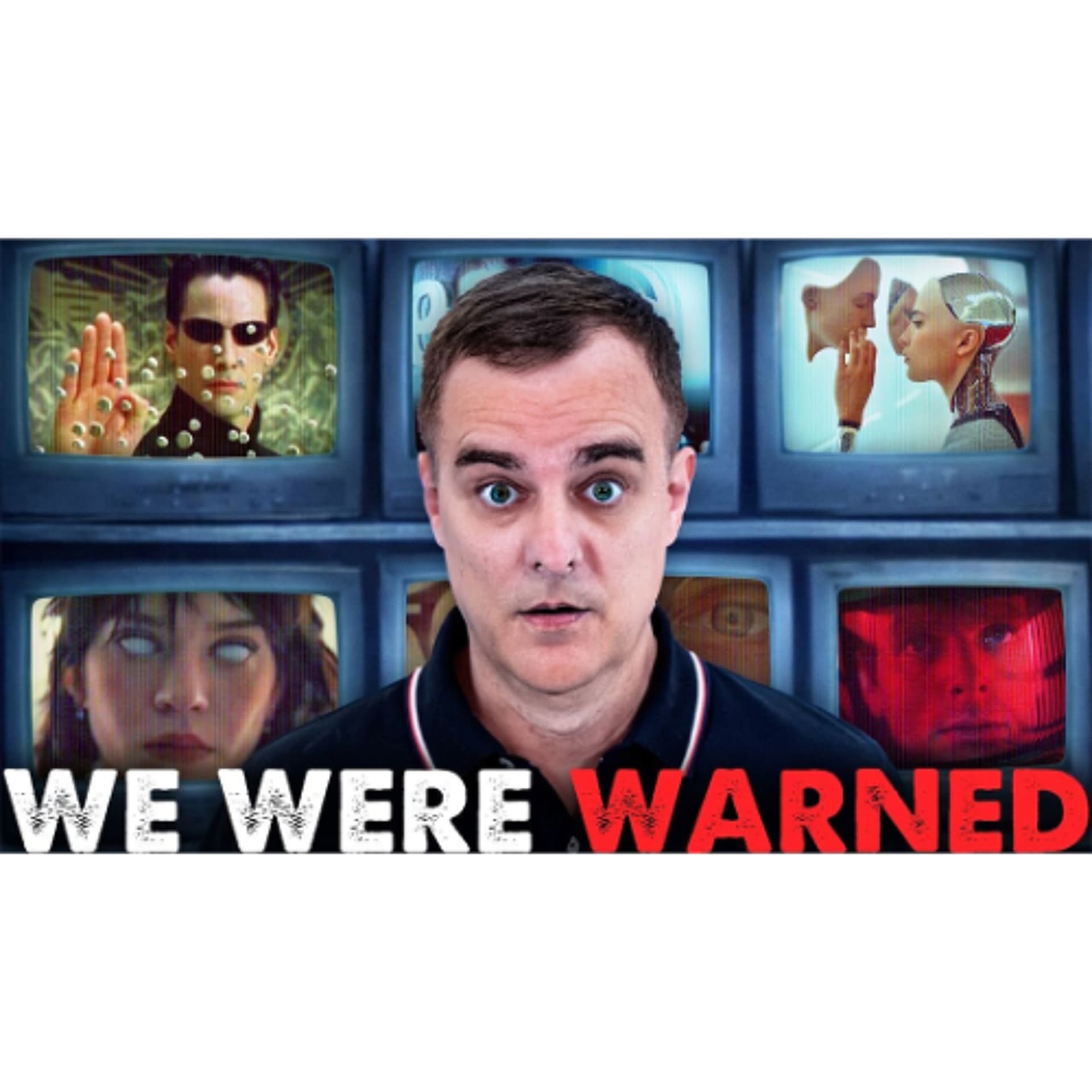 #552: Why The Matrix Was Right: 6 AI Movies Warned Us - David Bombal cover