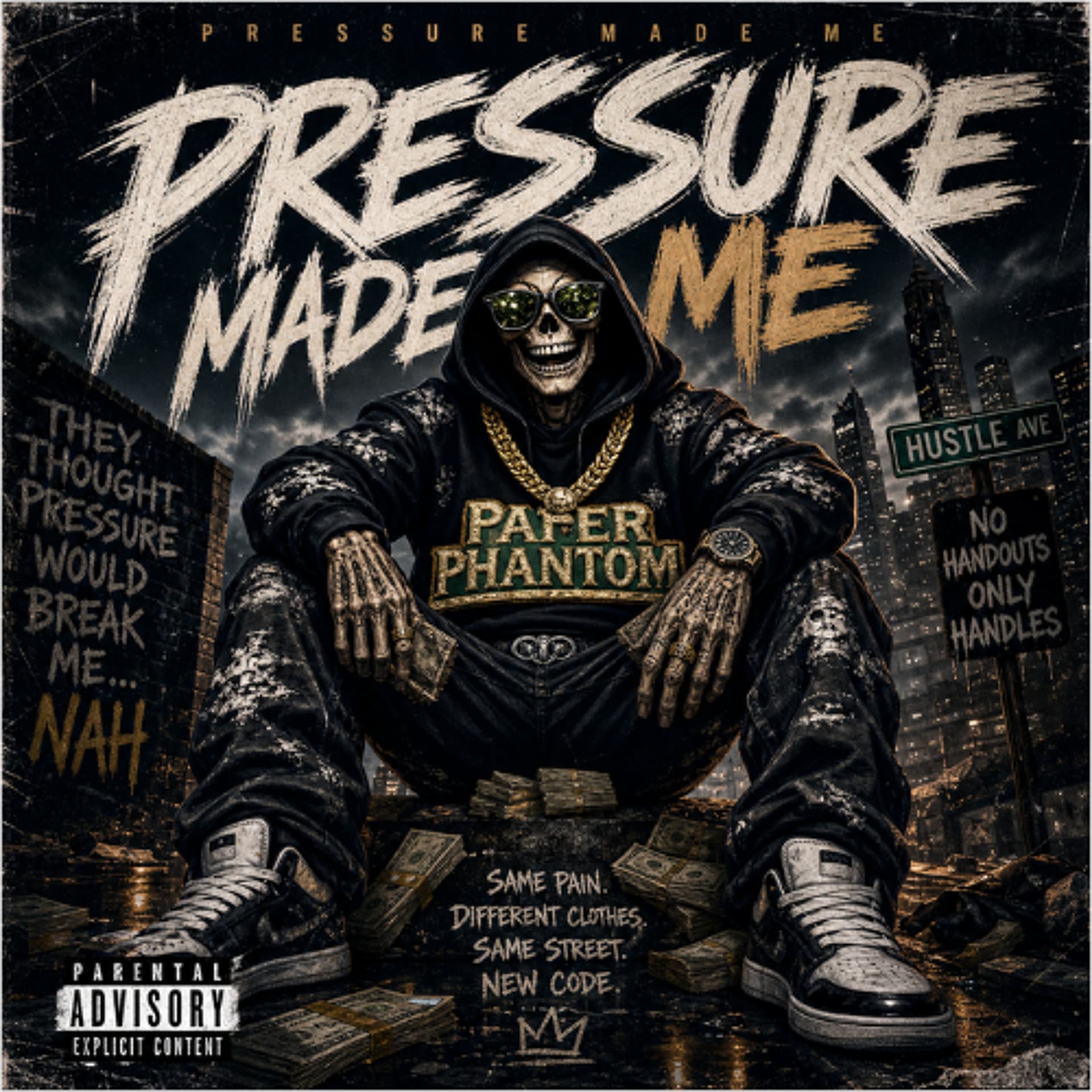 Pressure Made Me Harder — Dirty Money Ent *Kryptixx* cover