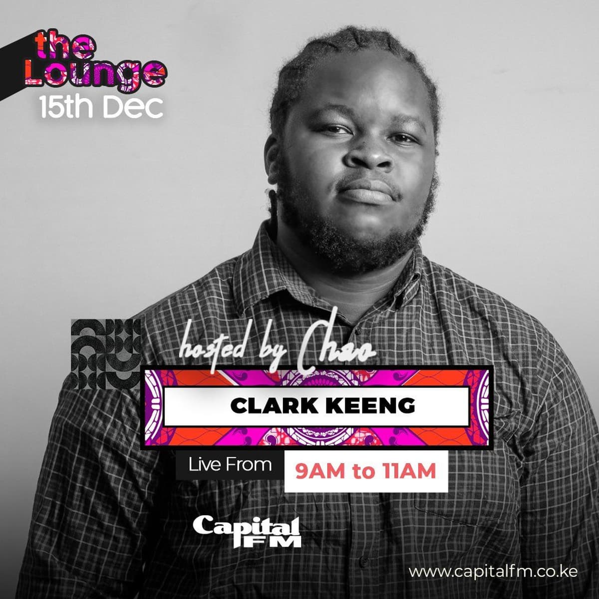 The Lounge Live Sessions With Clark Keeng - Capital FM cover