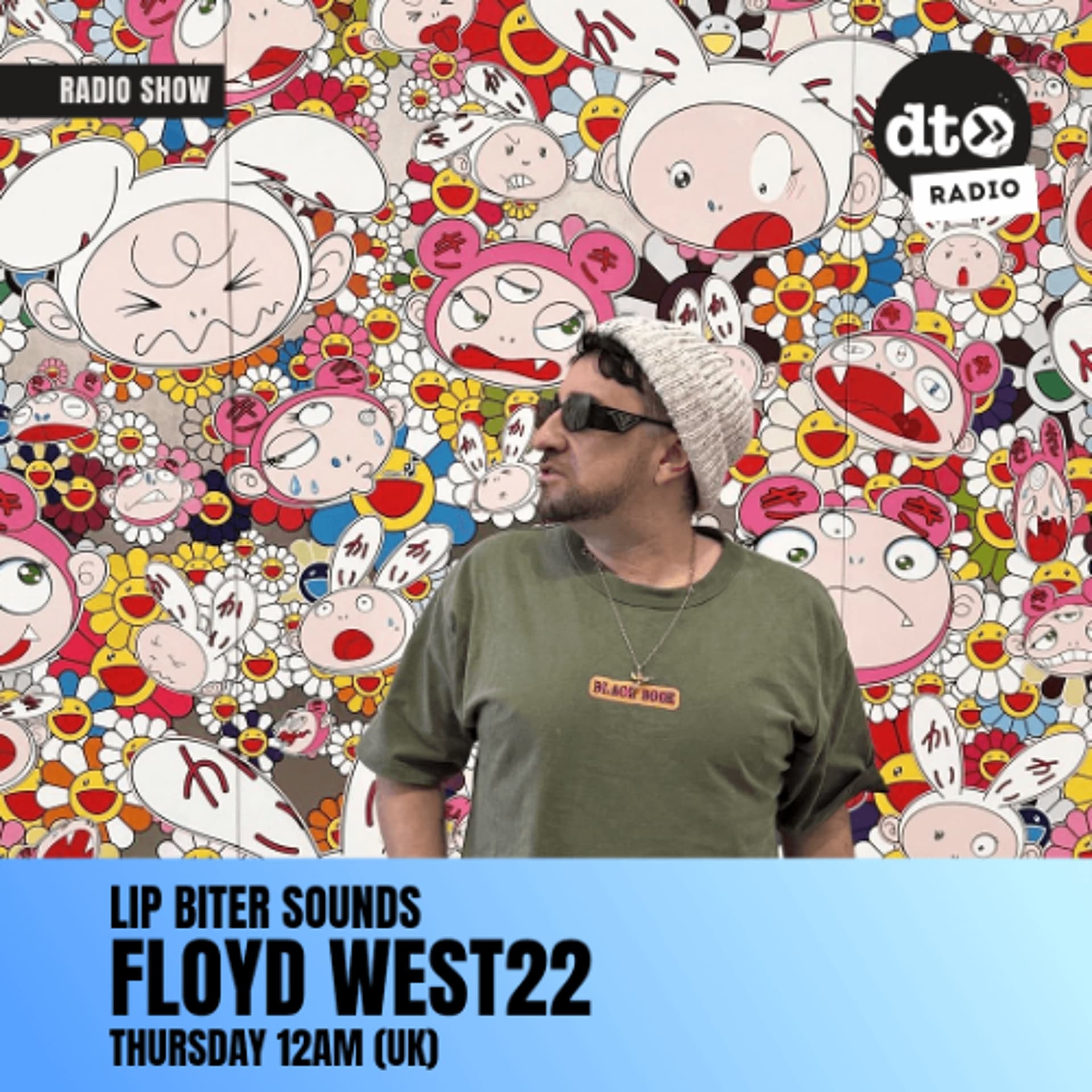 Lip Biter Sounds with FLOYD WEST22 #52 - DT Radio Shows cover