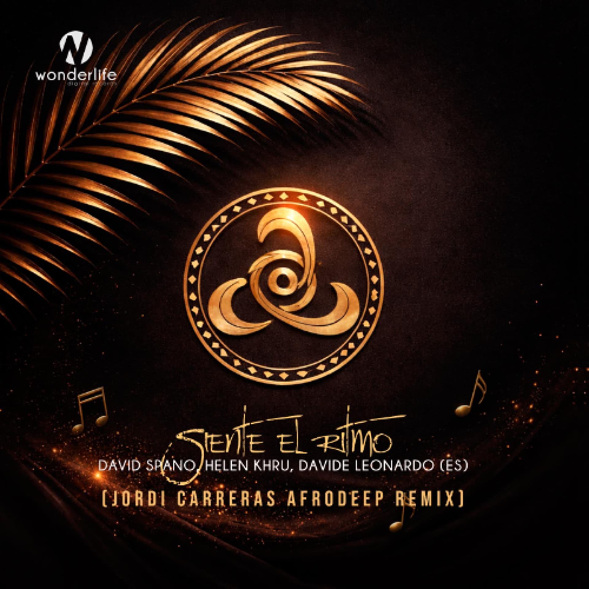 DAVID SPANO | HELEN KHRU | DAVIDE LEONARDO (ES) - Siente El Ritmo (Jordi Carreras Afro Deep Remix) — JORDI CARRERAS cover