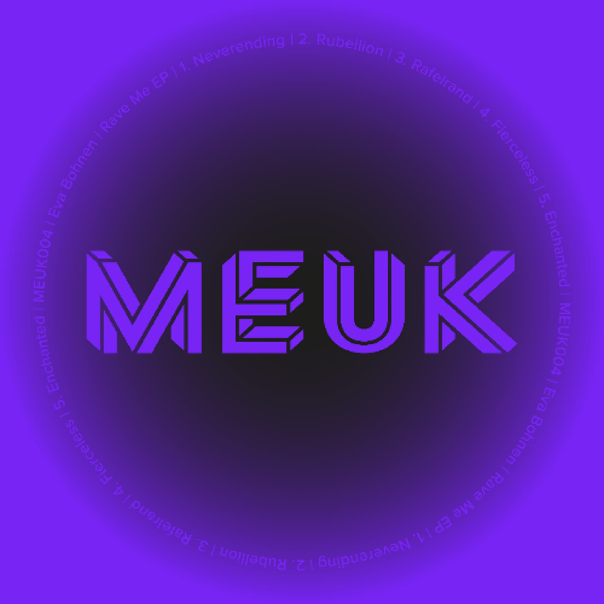 PREMIERE: Eva Bohnen - Rubellion [MEUK004] - THE BRVTALIST cover
