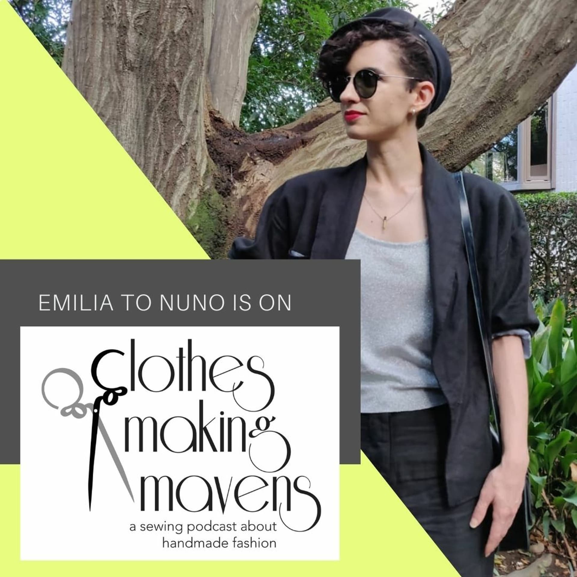 Podcast Ep038: Sewing in Japan with Emilia Bergoglio - Clothes Making Mavens cover