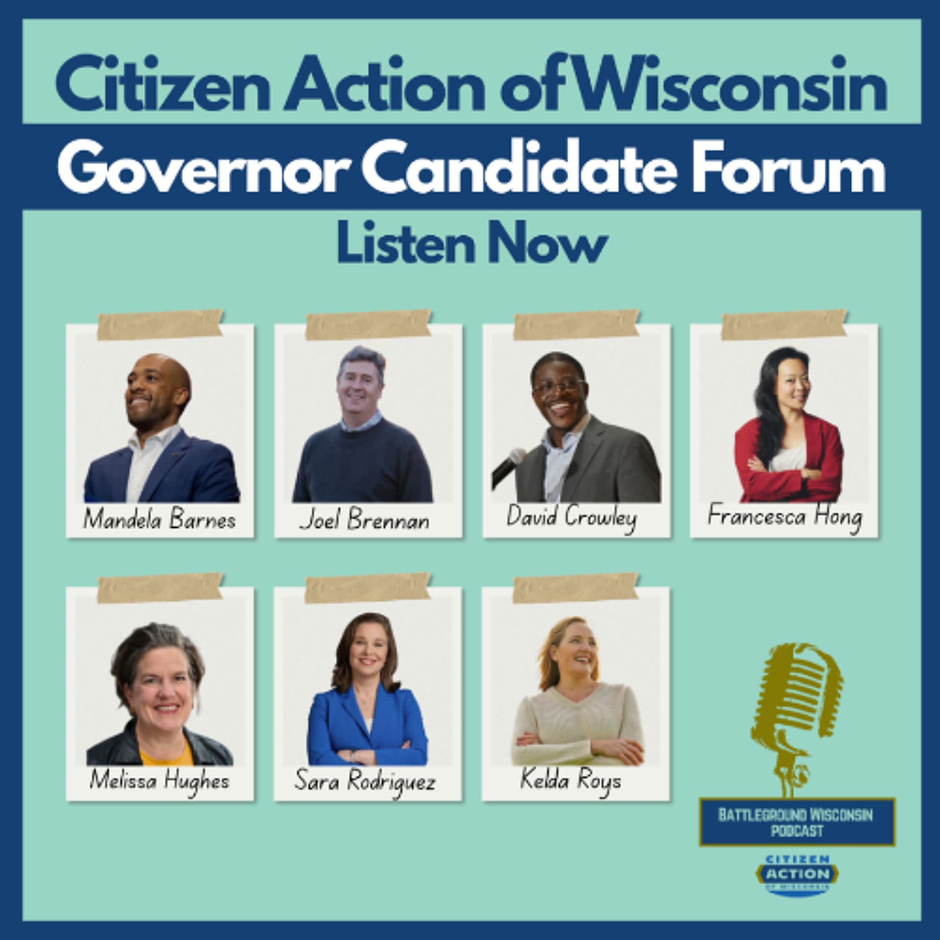 Battleground Wisconsin Podcast Special Edition: Governor's Candidate Forum - Battleground Wisconsin cover