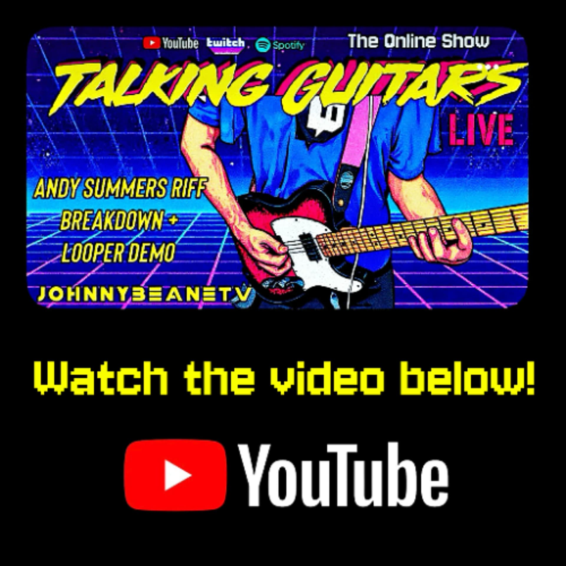 Andy Summers “Message in a Bottle” Riff Explained + “Every Breath You Take”🎸 Demo (LEKATO Looper) - The Johnny Beane Podcast cover