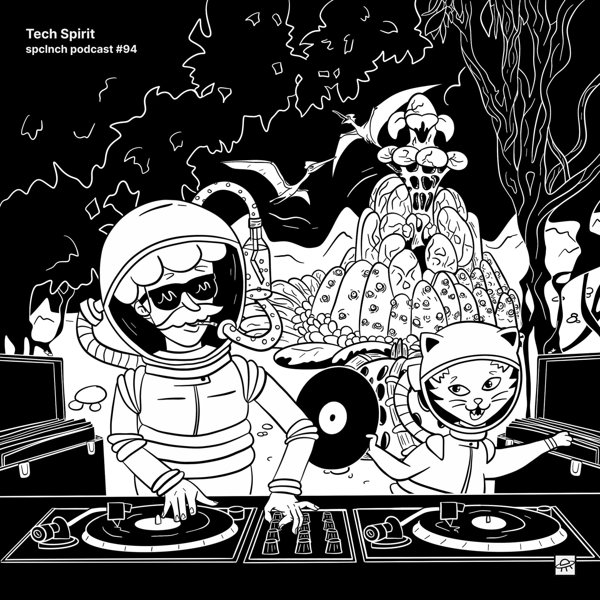 spclnch podcast #94 / Tech Spirit - spclnch cover