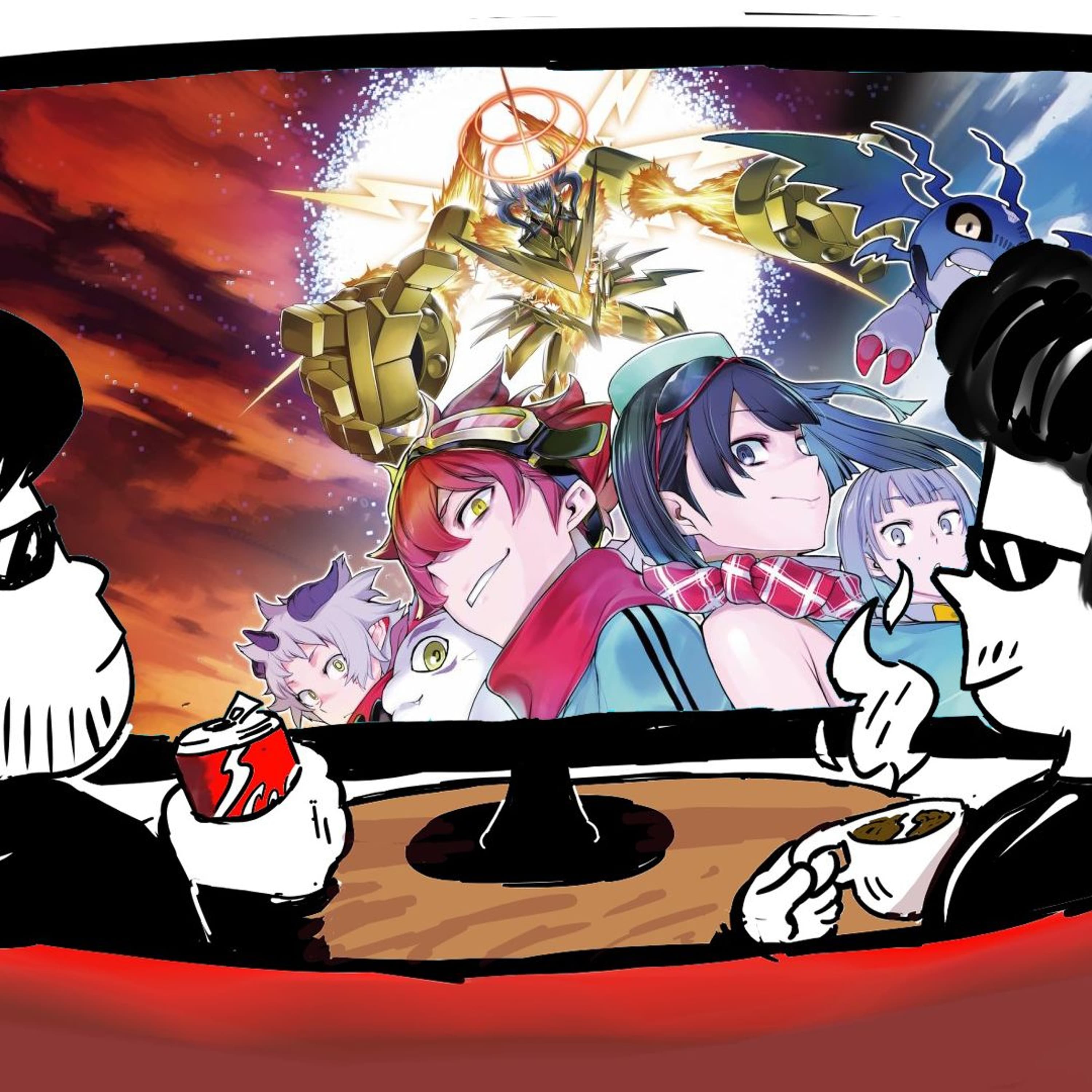 مقهى² | معضله العصر - مقهى الانمي Anime Cafe cover