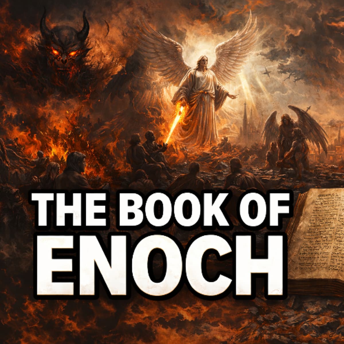 The Book of Enoch (Chapters 12-16): The Origin of The Demonic & Eternal Punishment of The Watchers - Scripture & Prophecy - Weekly Bible Studies cover