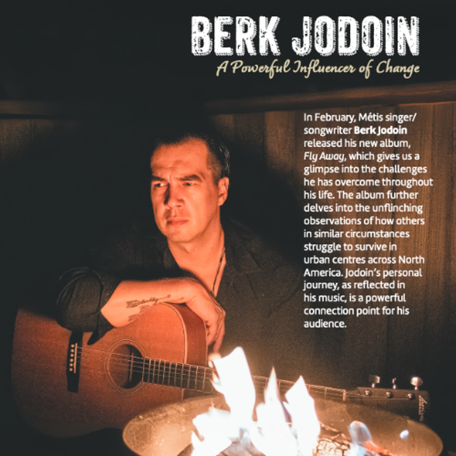 Berk Jodion in our Spotlight Interview (Country) - Indigenous in Music with Larry K cover