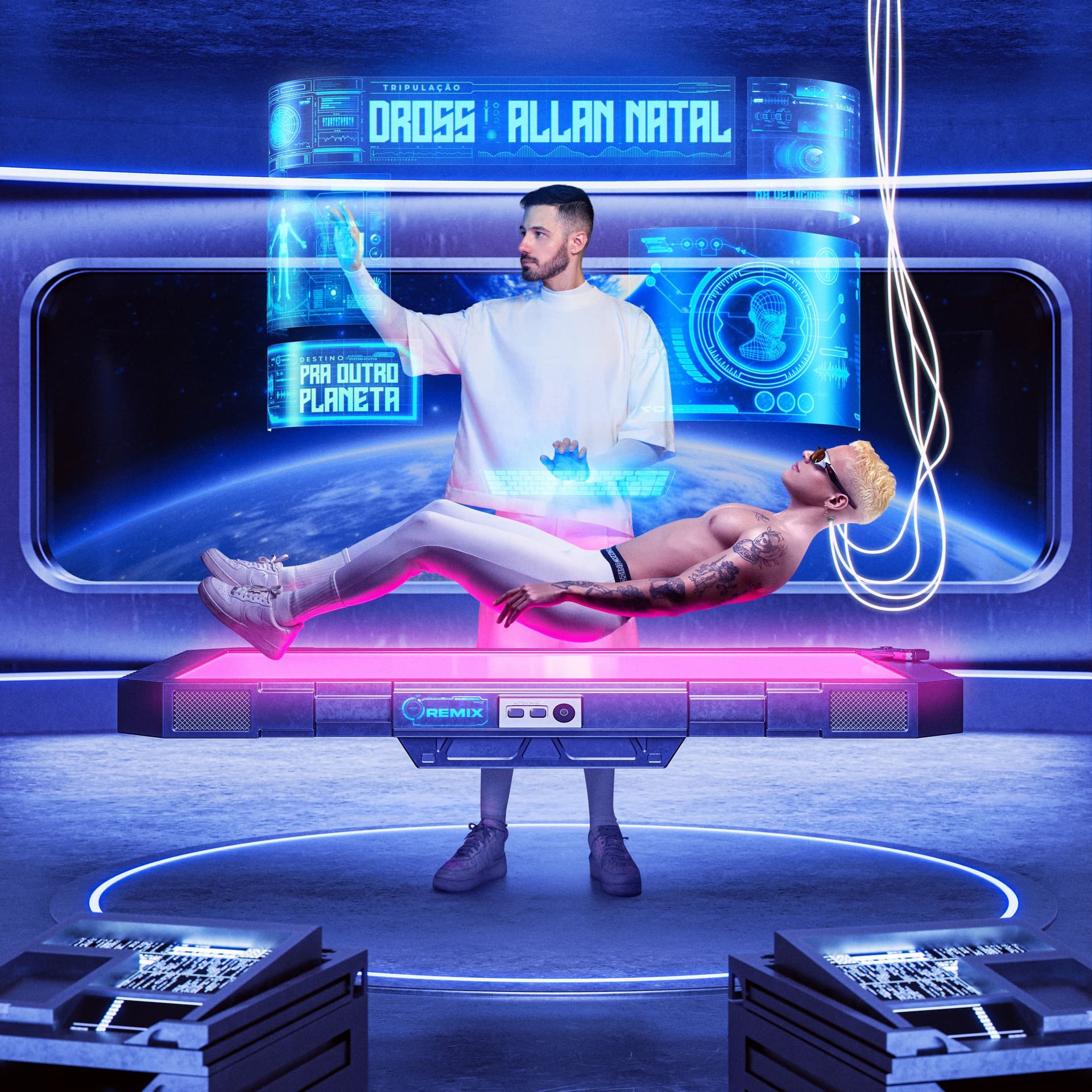 Dross - Pra Outro Planeta (Allan Natal Remix) - Free Download - Allan Natal cover