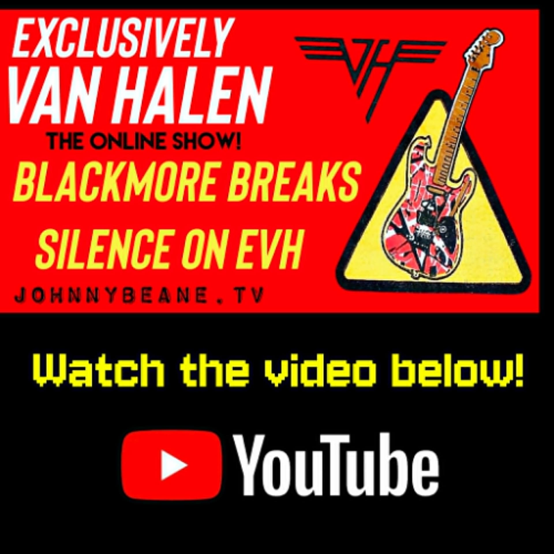 Ritchie Blackmore Breaks Silence on Eddie Van Halen: Humble, Misunderstood, Legendary - The Johnny Beane Podcast cover