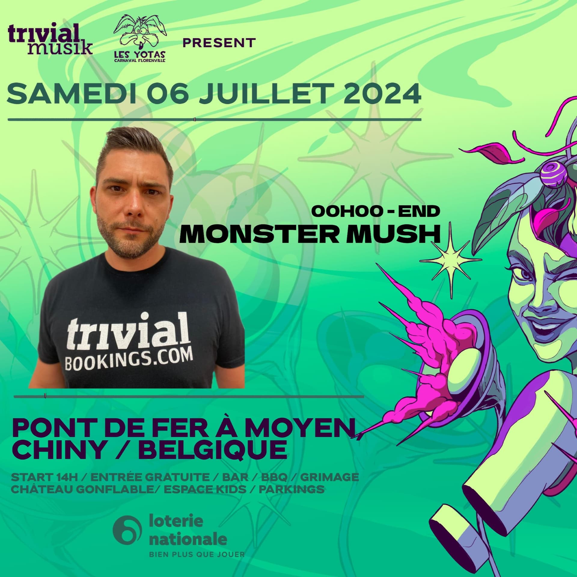 Monster Mush - Djset (Garden Party 2024 (Pont De Fer, Chiny, BE) - Monster Mush (Hardtechno / Schranz) cover