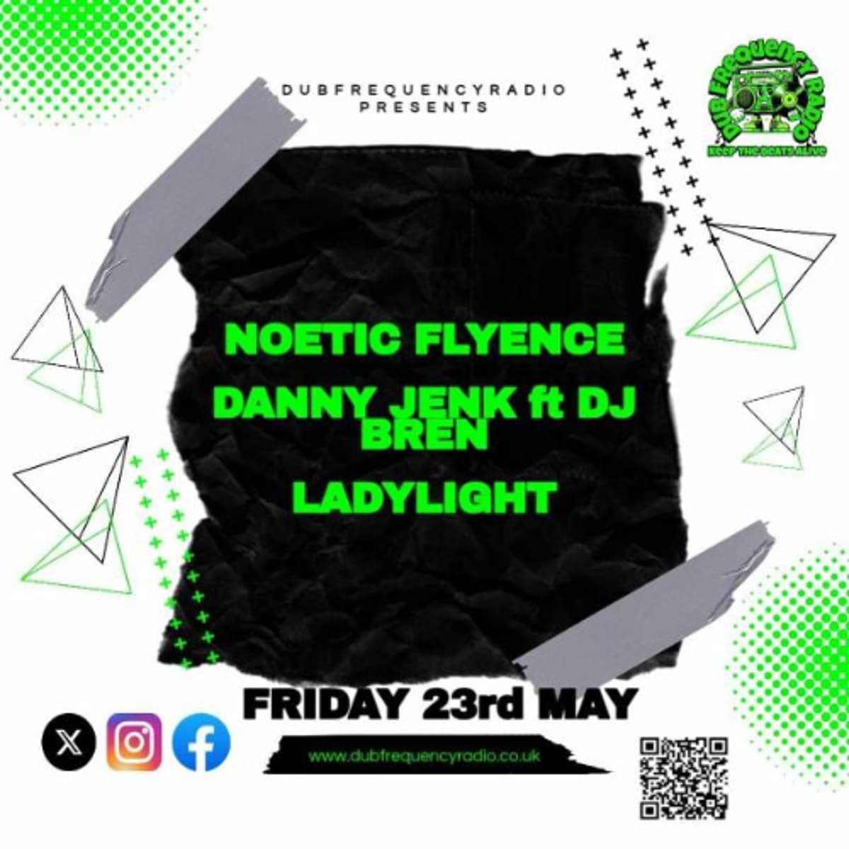 DJ Bren - Jungle Guest Mix for Dub Frequency Radio - May 2025 - JDNB: Jungle Drum & Bass cover