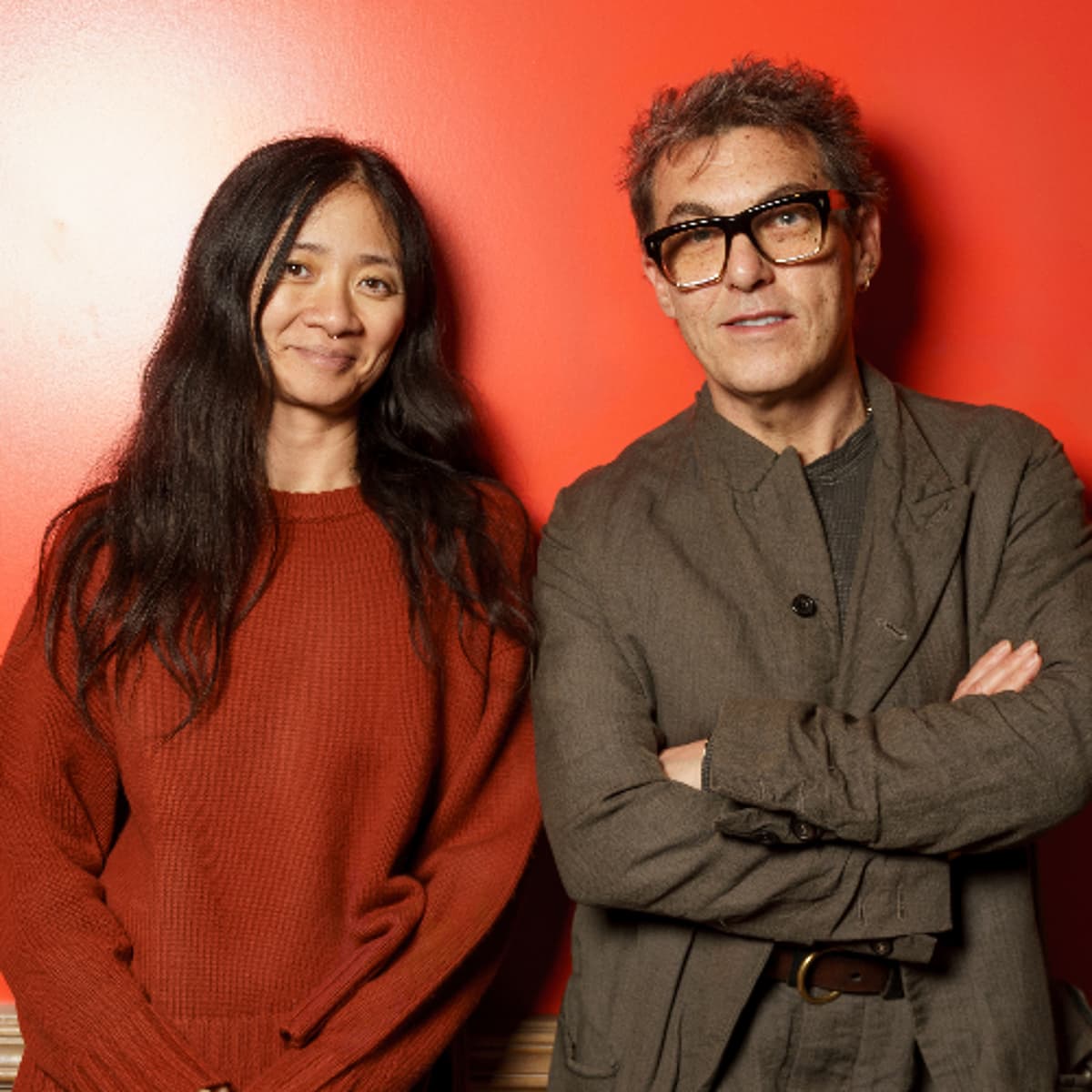 Chloé Zhao in conversation with Joe Wright on Hamnet - Directors UK Podcast cover