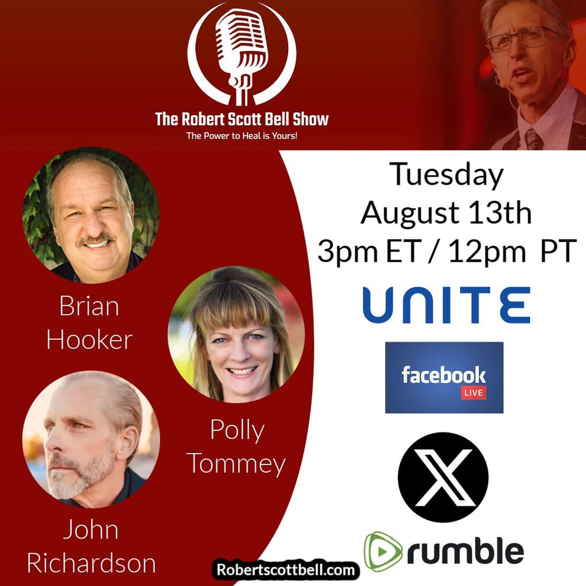 Brian Hooker & Polly Tommey, Vaxxed 3, John Richardson, Vitamin B17 Laetrile - The RSB Show 8-13-24 - The Robert Scott Bell Show cover