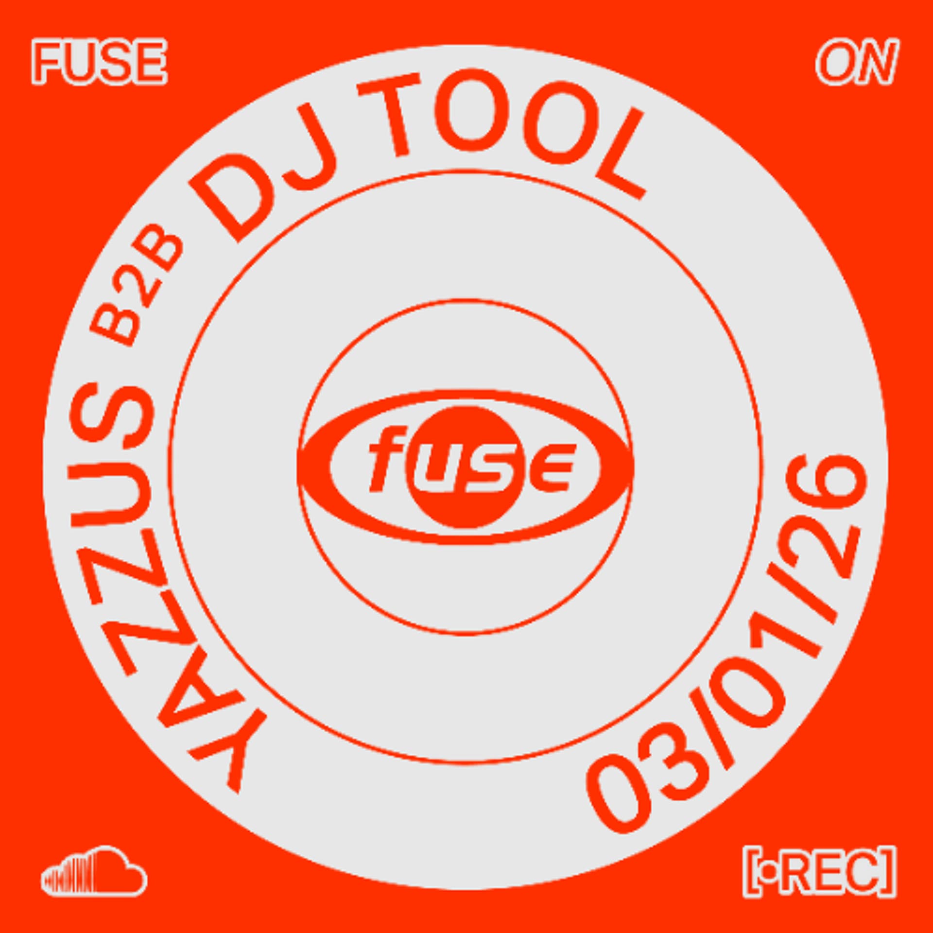 Yazzus b2b DJ TOOL ― Recorded Live at Fuse (03.01.26) — Fuse Brussels cover