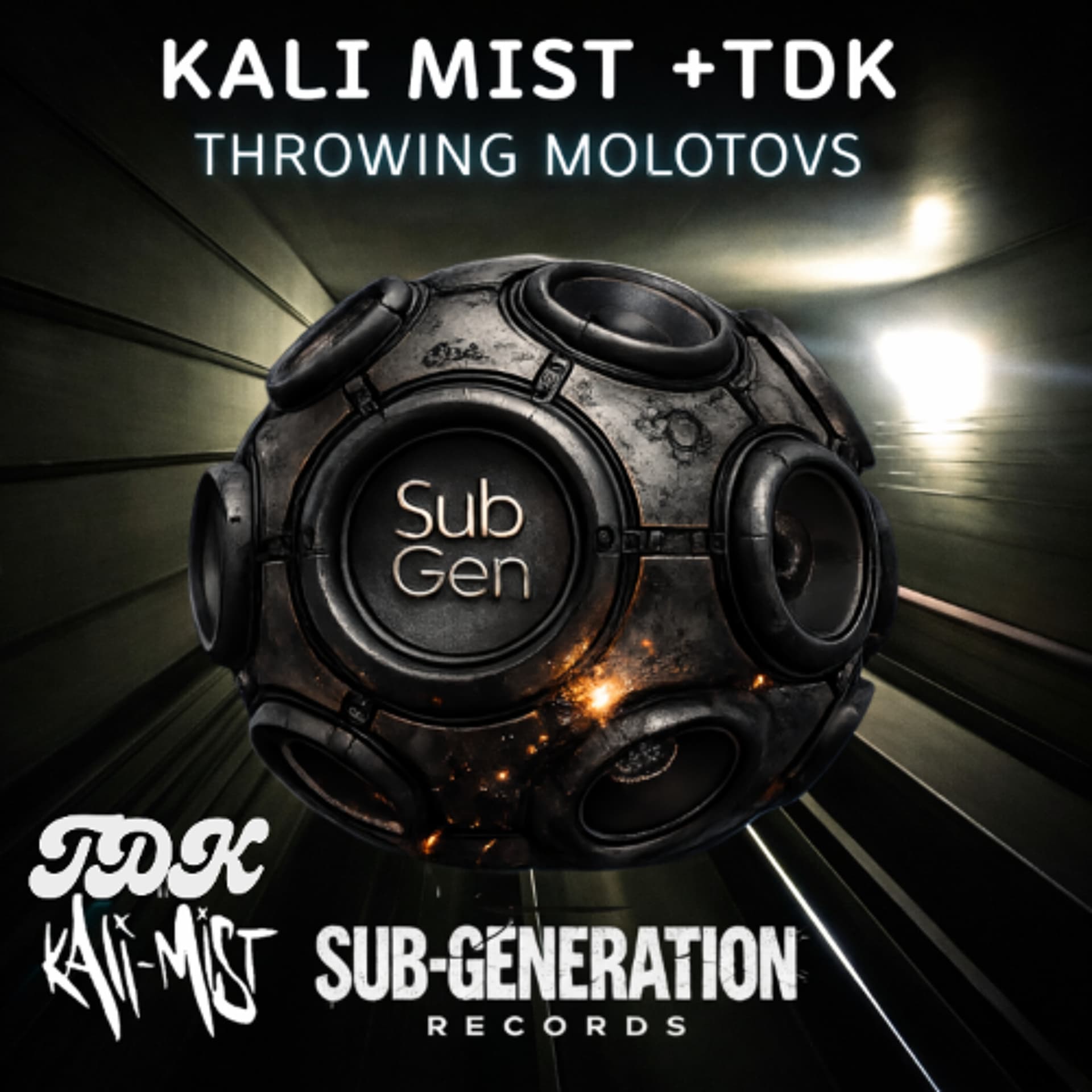 That Dubplate Kid Feat Kali-Mist - Throwing Molotovs  EP  [Sub Generation] - Electronic Music Lovers Feed cover