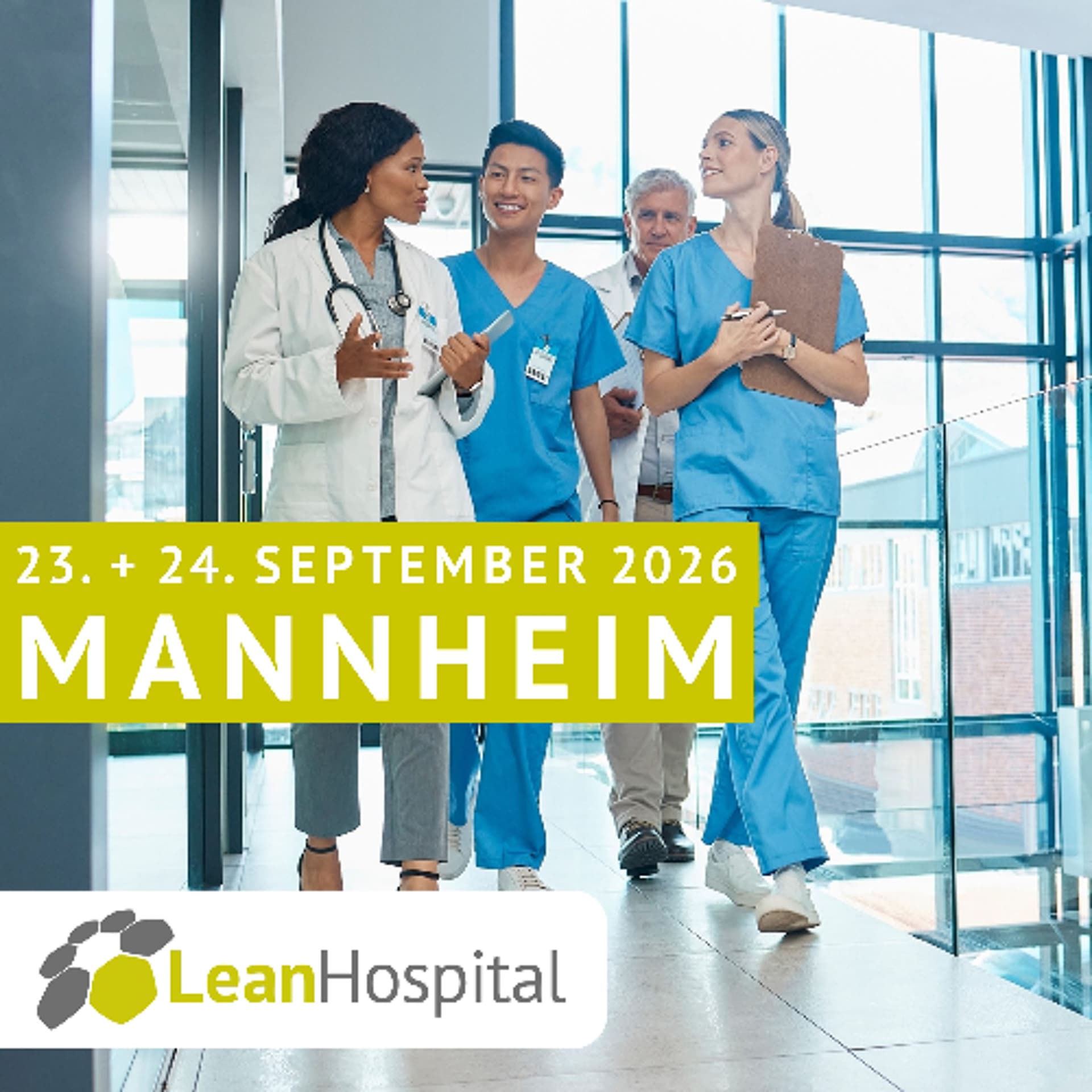 LeanHospital 2026 - Unsere Moderatoren Natasa Neuhold & Götz Müller — Lean Knowledge Base cover