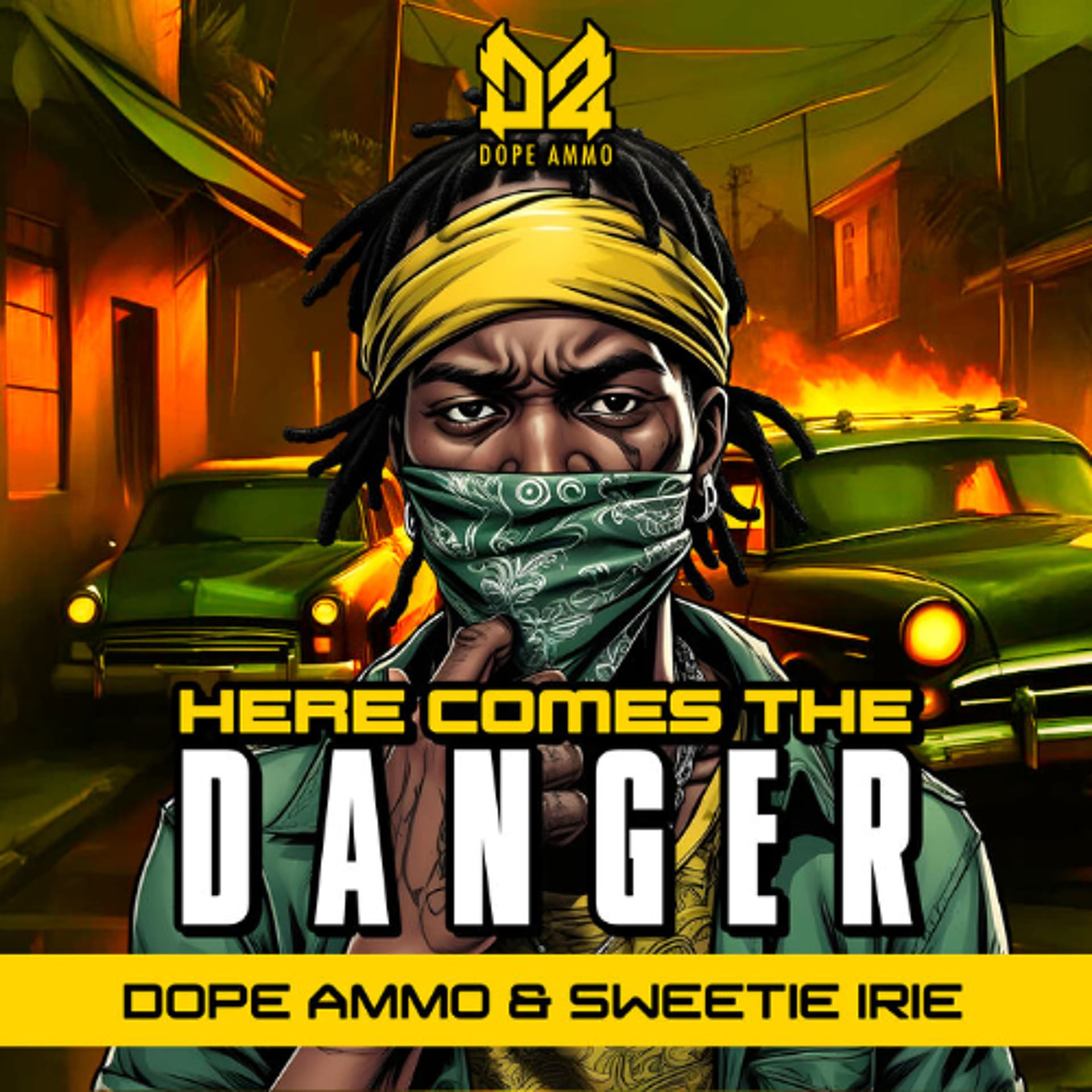 JDNB Premiere - Dope Ammo & Sweetie Irie - Here Comes The Danger [Dope Ammo] - JDNB: Jungle Drum & Bass cover