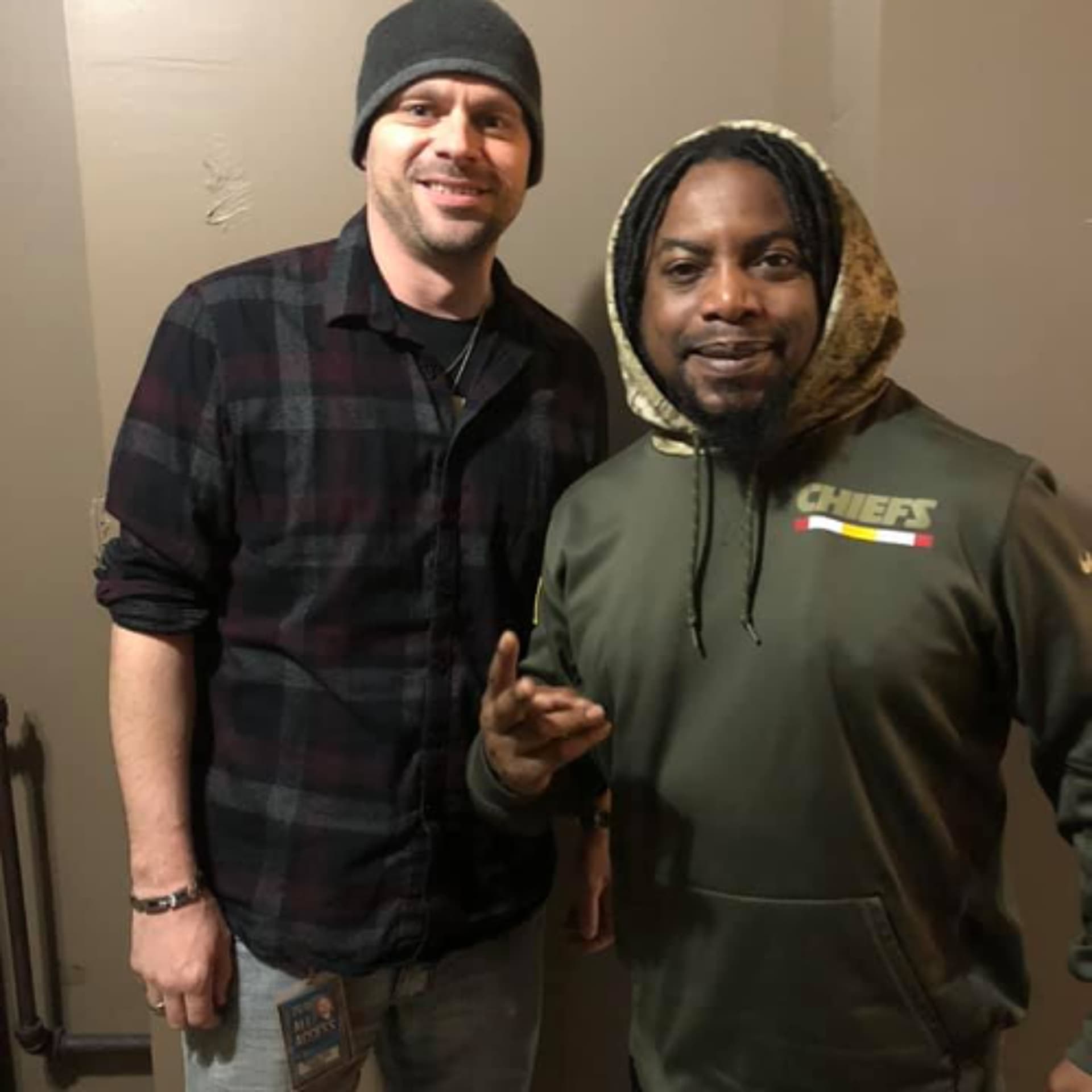 11/19/25 - Lajon Witherspoon of Sevendust - Borna & Mandy On 102.9 The Hog cover