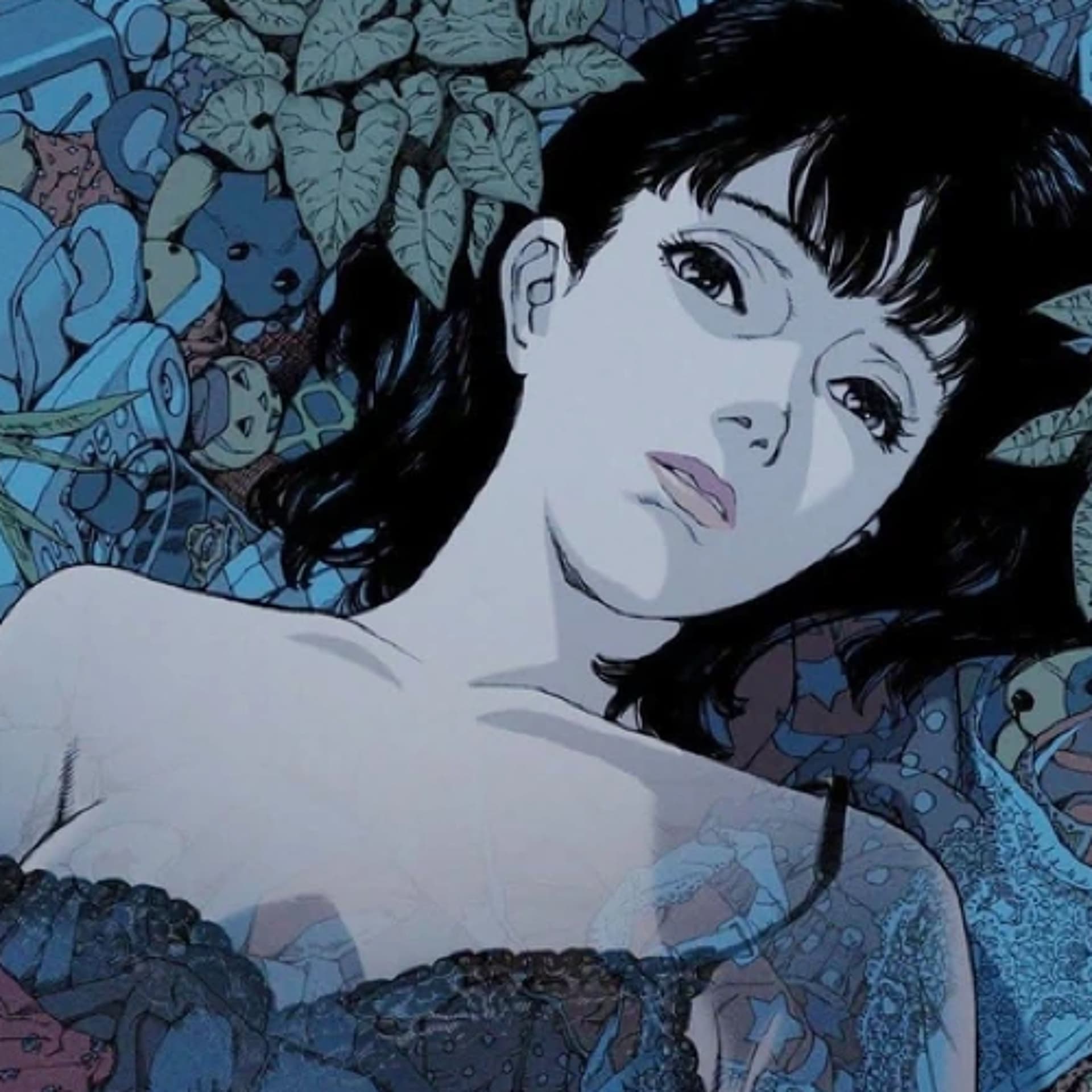 PREVIEW - #712 - Perfect Blue (w/ Talking Simpsons) — Michael and Us cover