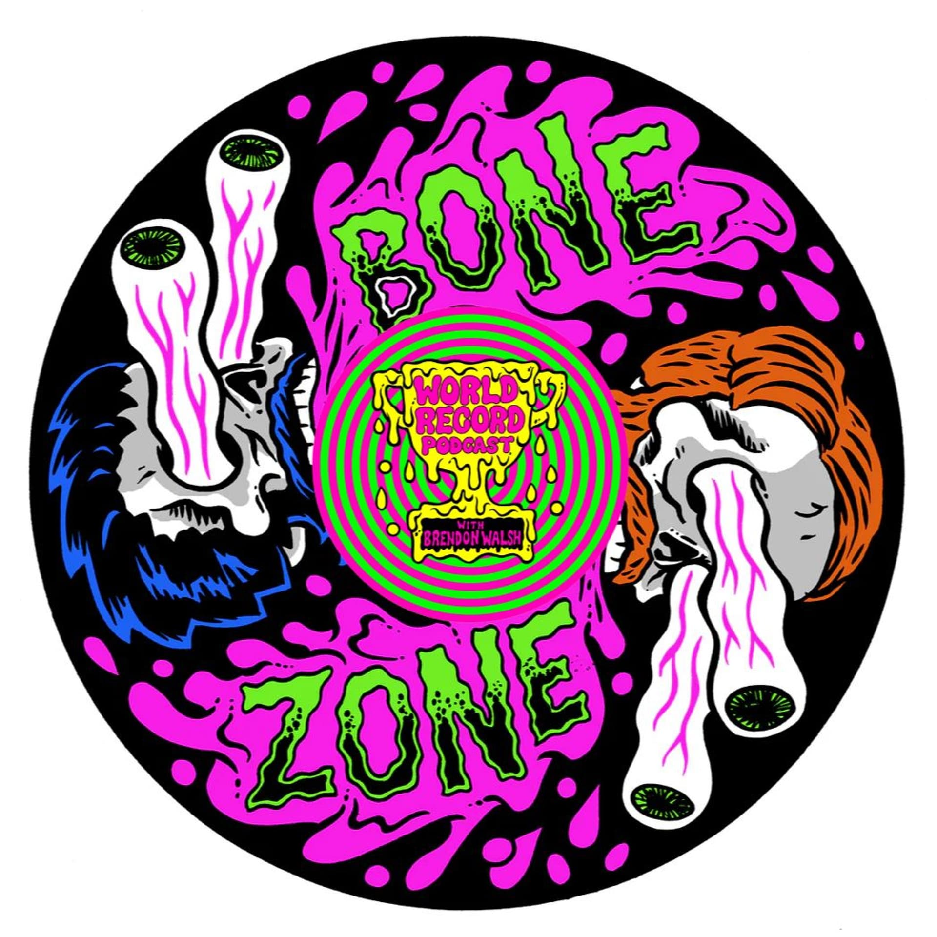 Bonus Zone #4, WRP #194: TexTherapy With Clownvis — The Bone Zone cover
