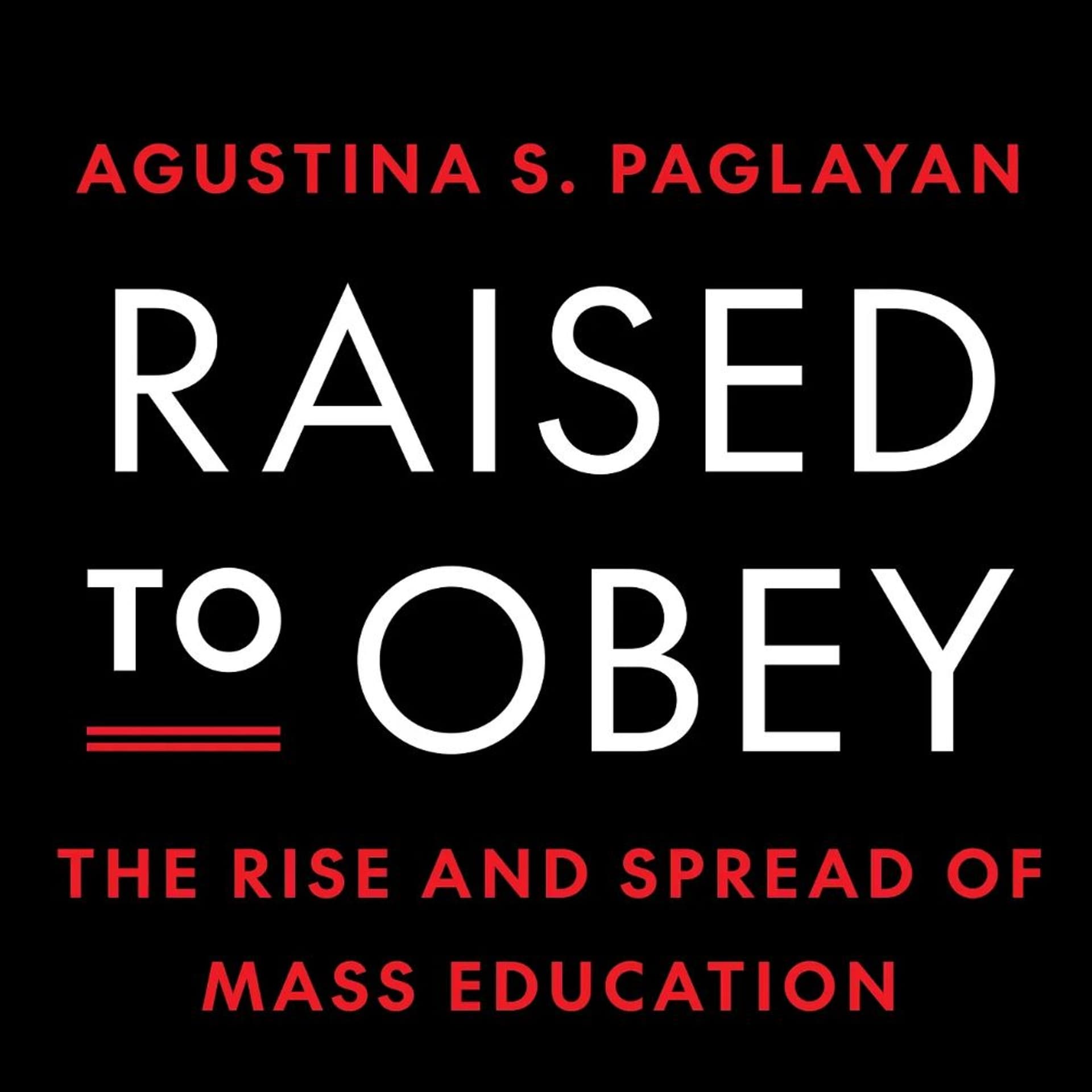 "Raised to Obey": Agustina Paglayan - ROCKING OUR PRIORS cover