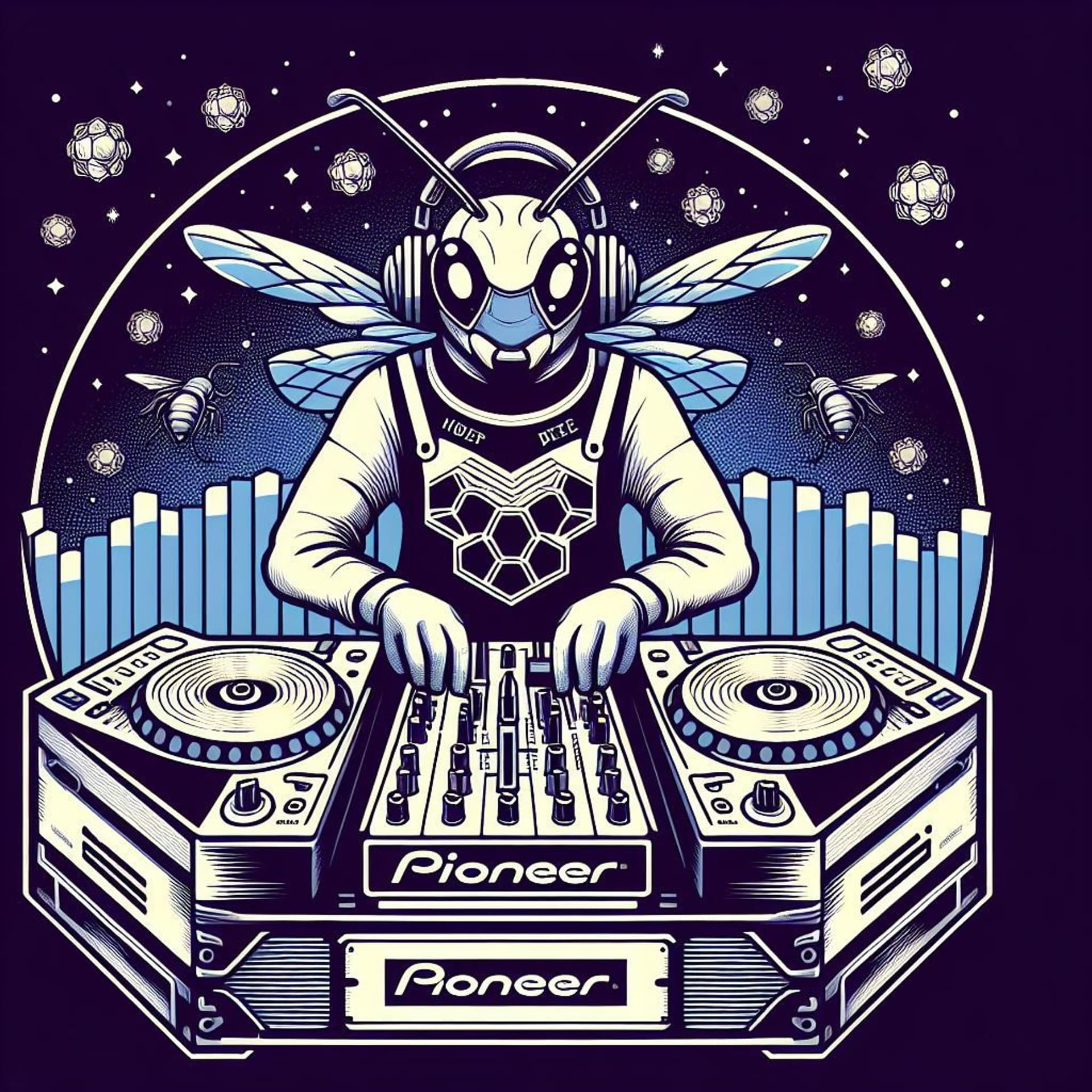 Vinylman @ The Hive-Solfest 2022 Sat Set. - Pete Varty cover