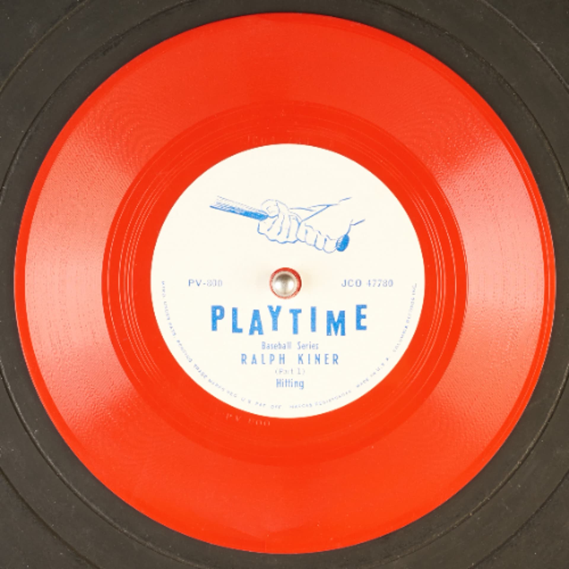 Ralph Kiner – “Hitting” (Columbia Playtime Series, 1952) — WLIE 540 AM SPORTSTALKNY cover