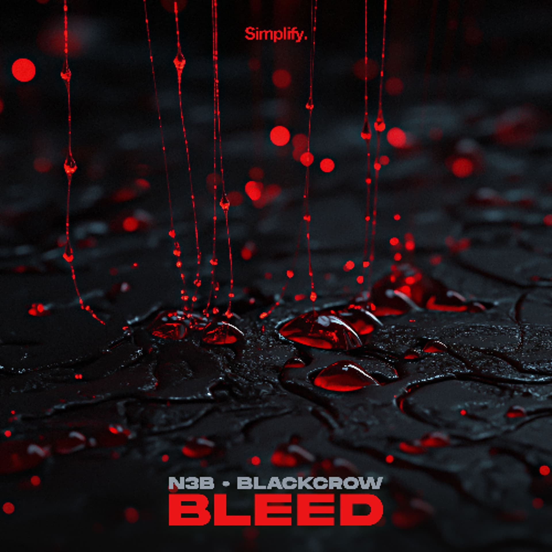 N3b, BlackCrow - Bleed - Simplify. cover